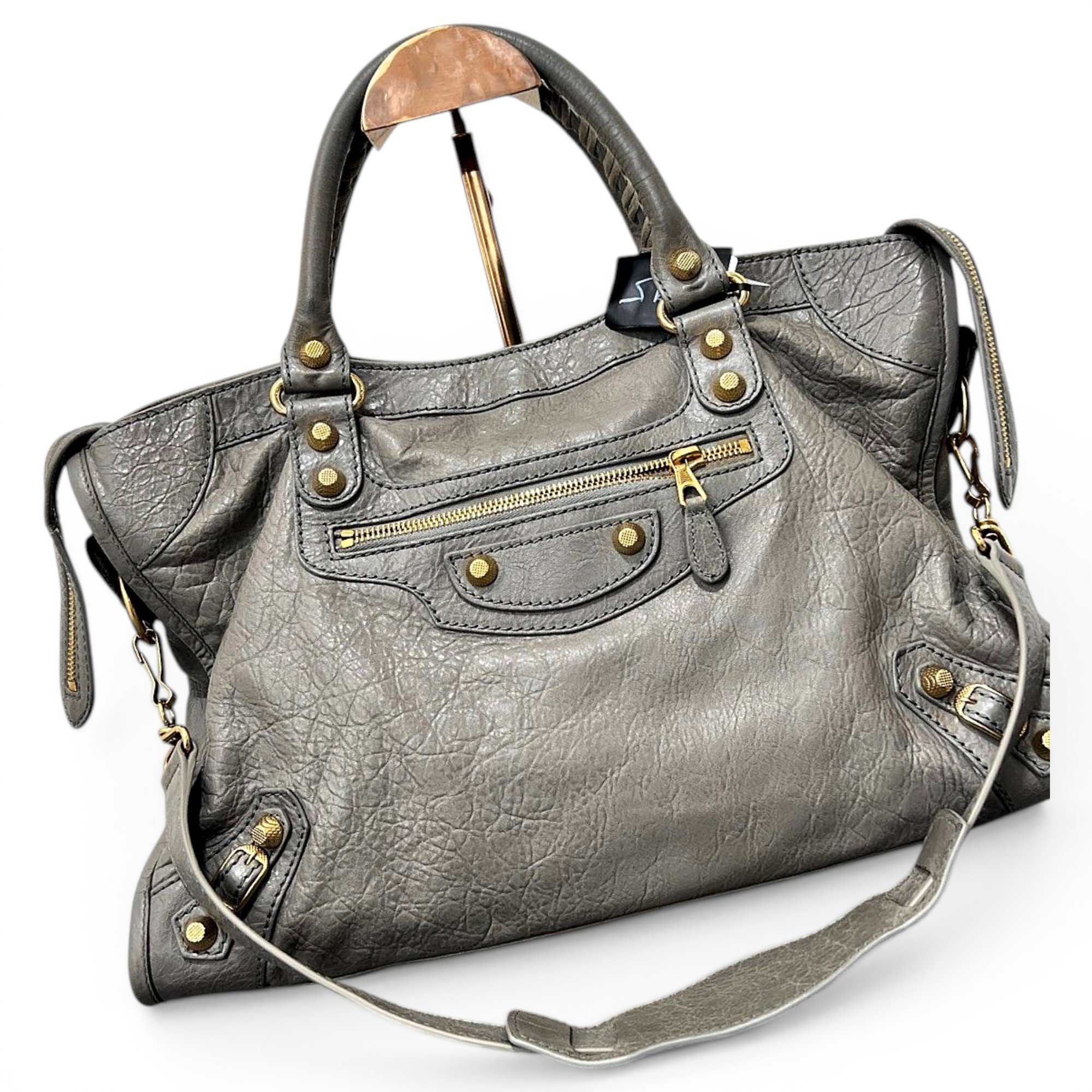 Balenciaga City leather handbag