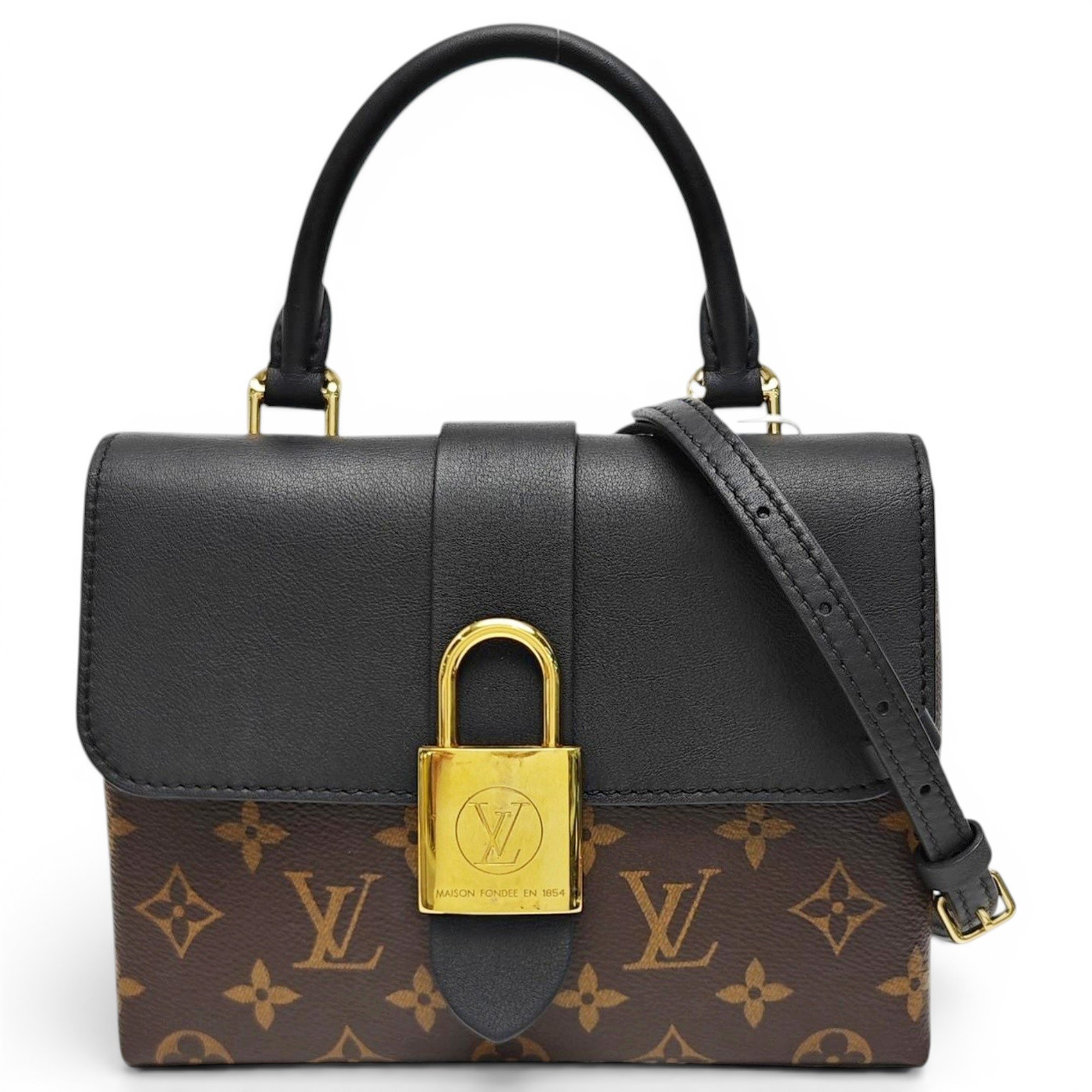 Locky BB leather handbag