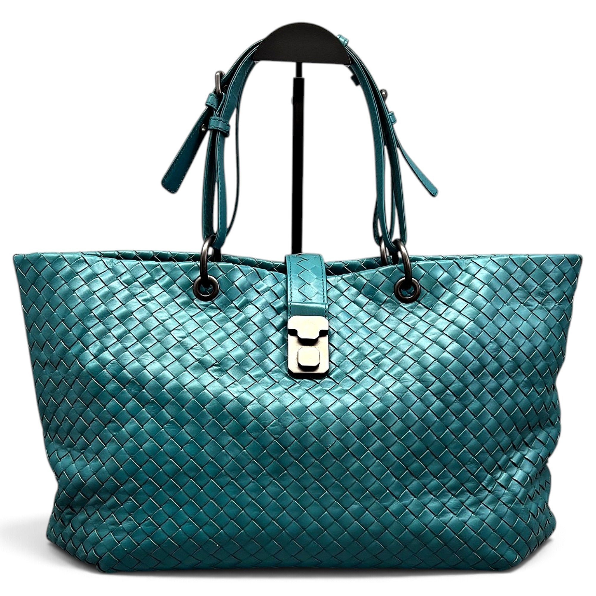 Roma leather tote