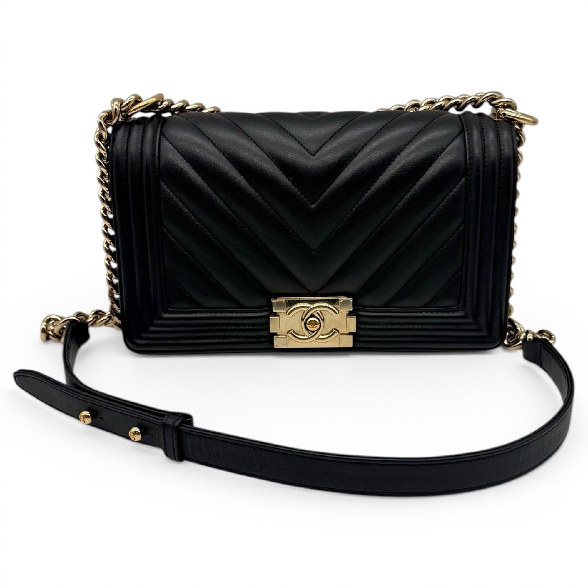 Boy leather handbag