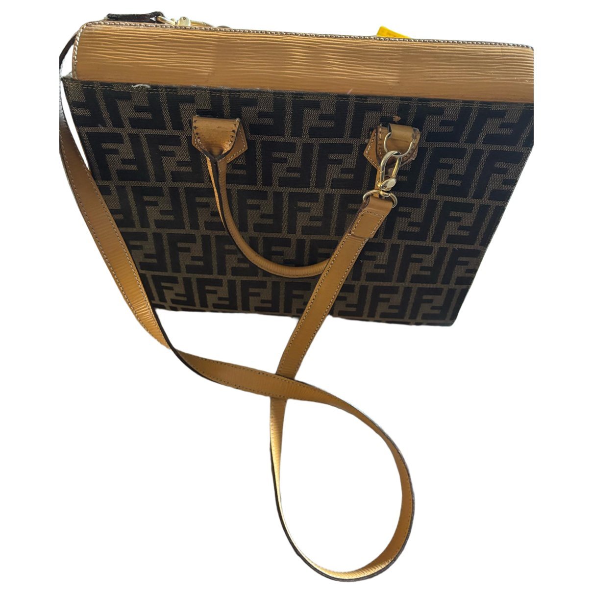 Leather tote