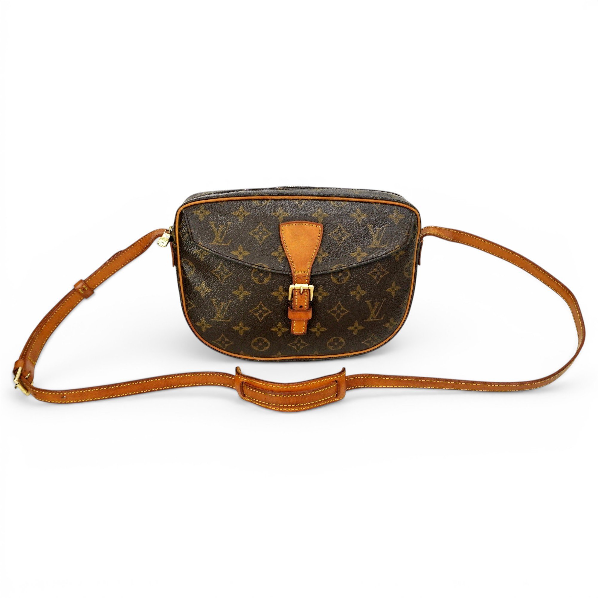 Jeune fille leather crossbody bag