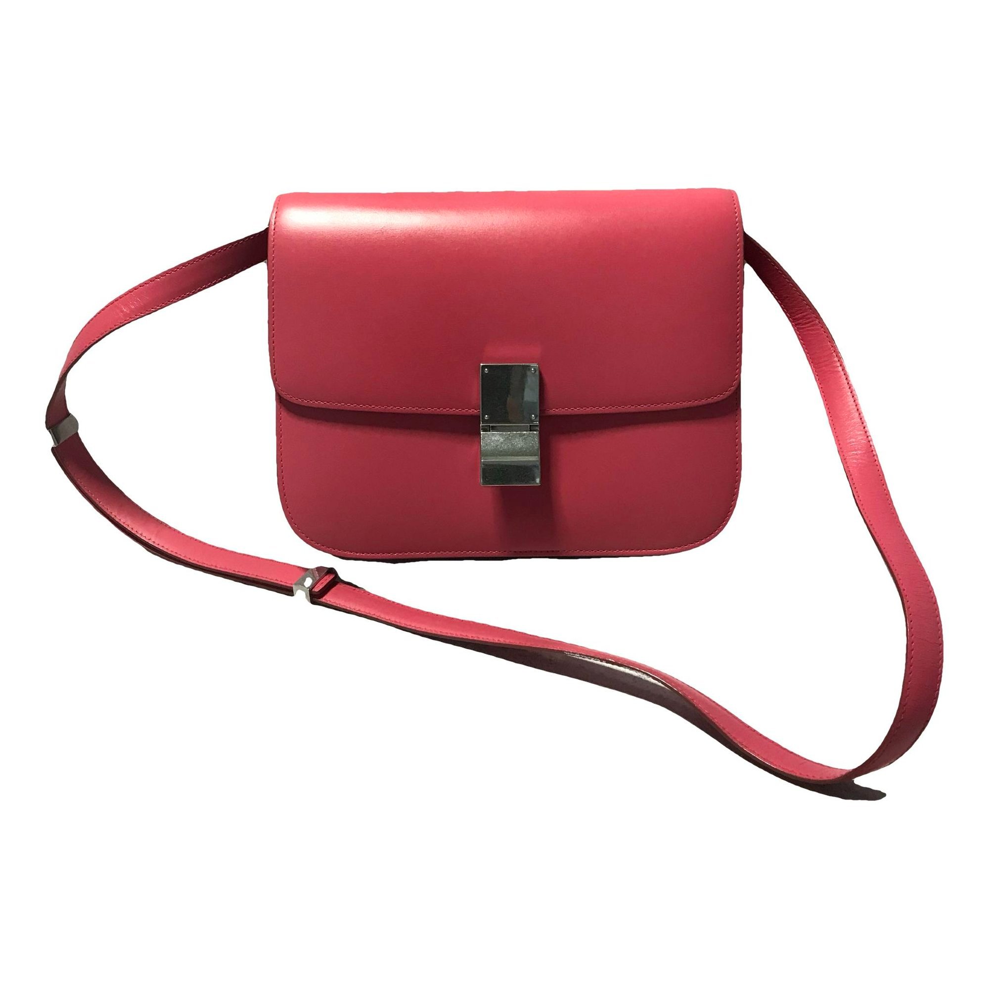 Classic leather crossbody bag