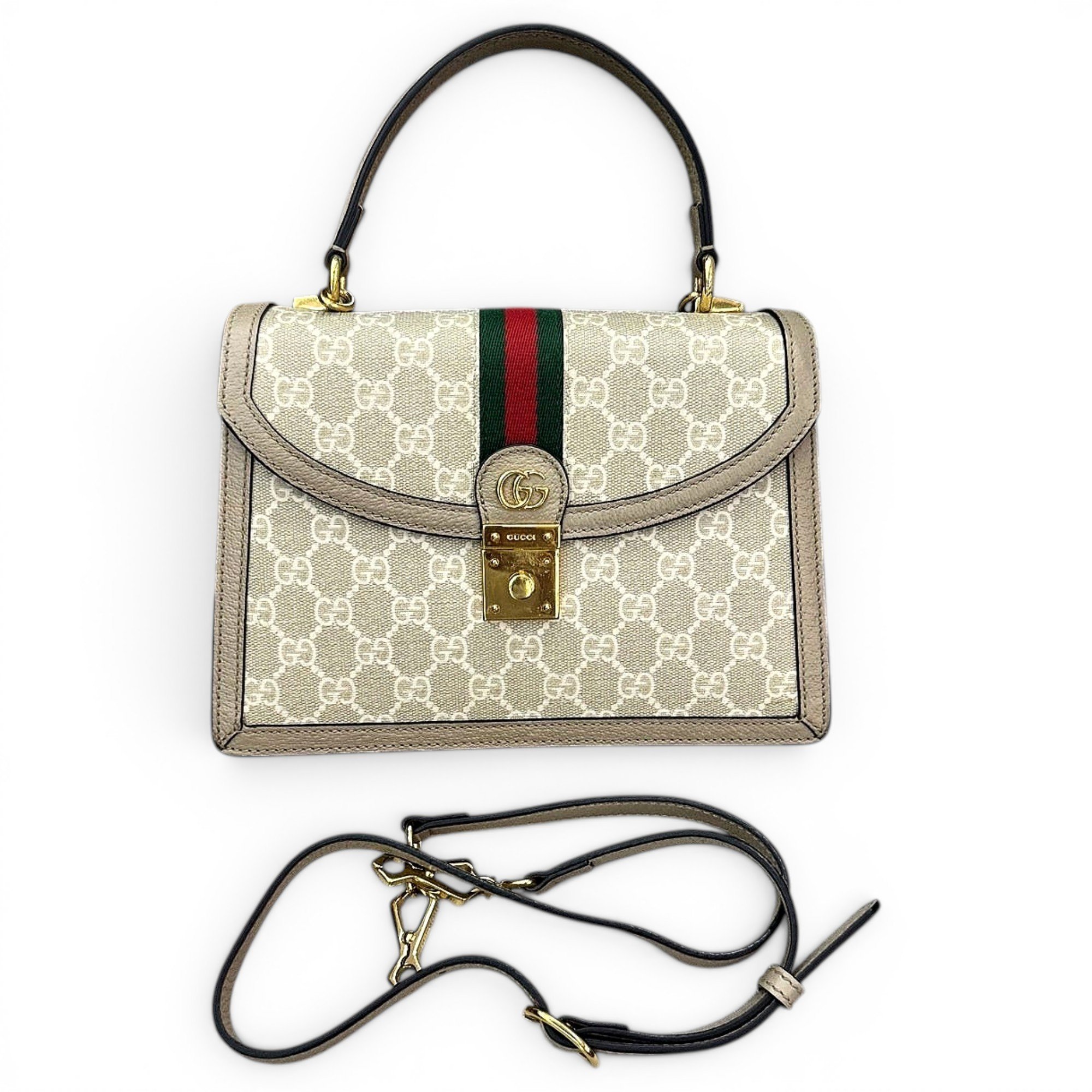 Ophidia cloth crossbody bag
