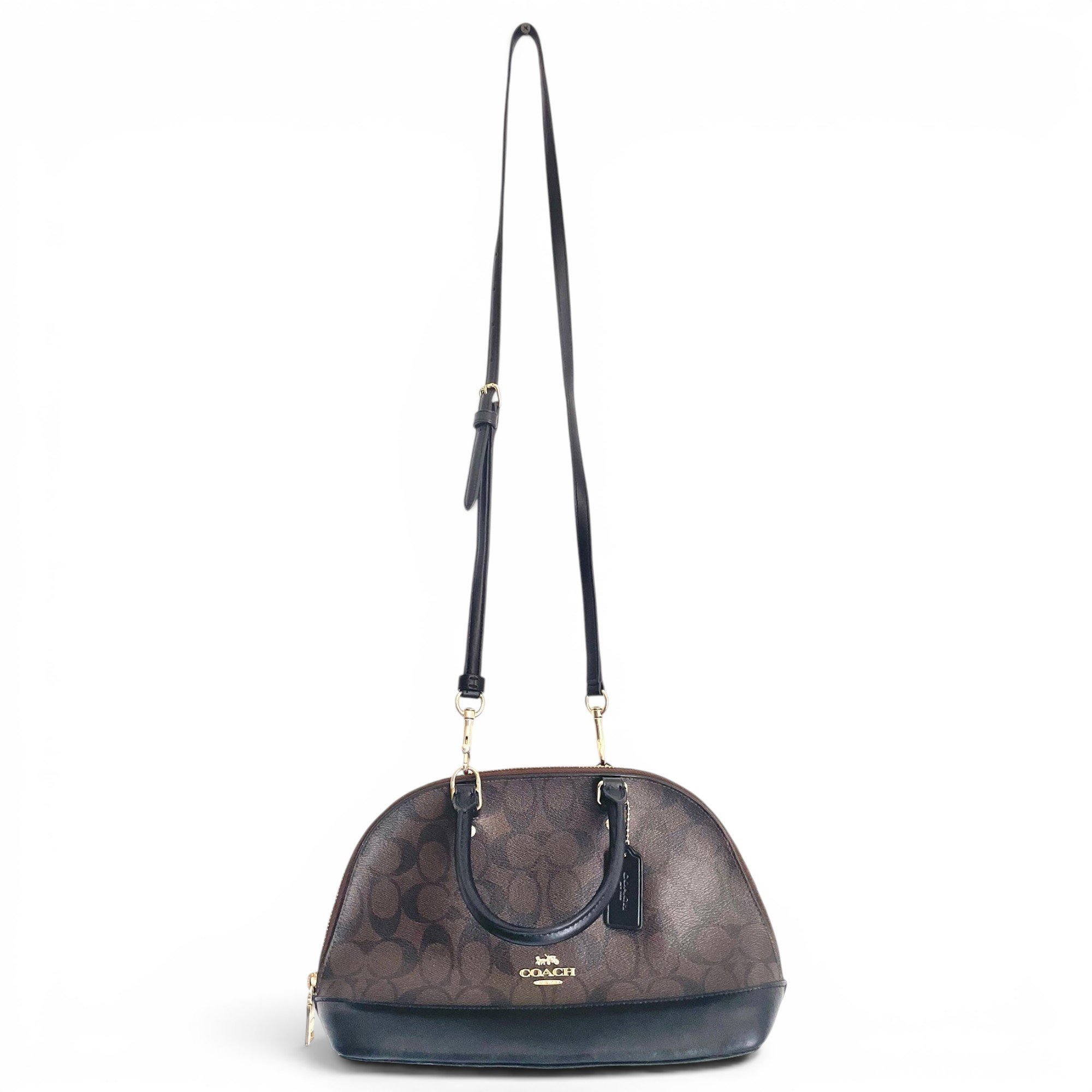 Leather satchel