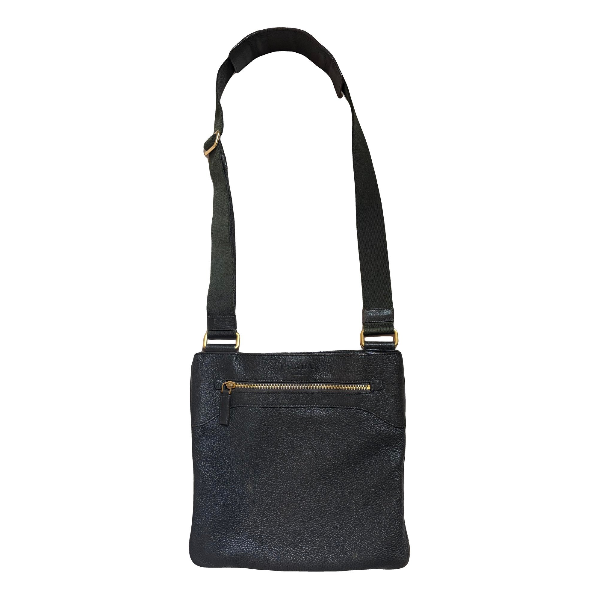 Leather crossbody bag