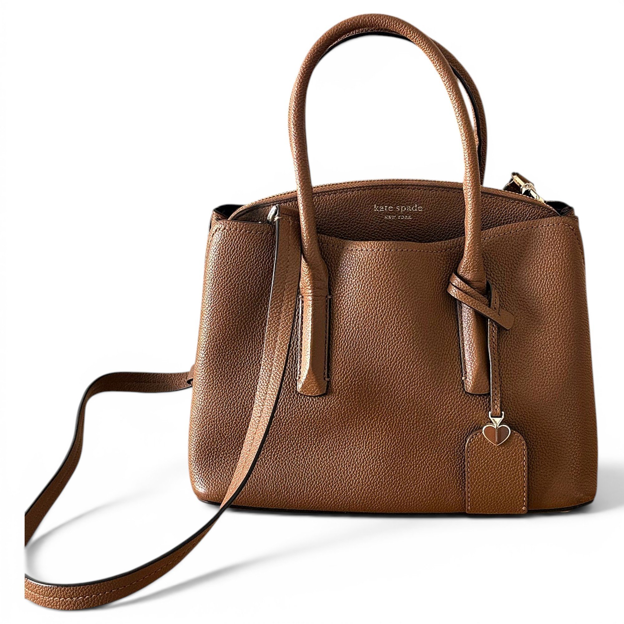 Leather satchel
