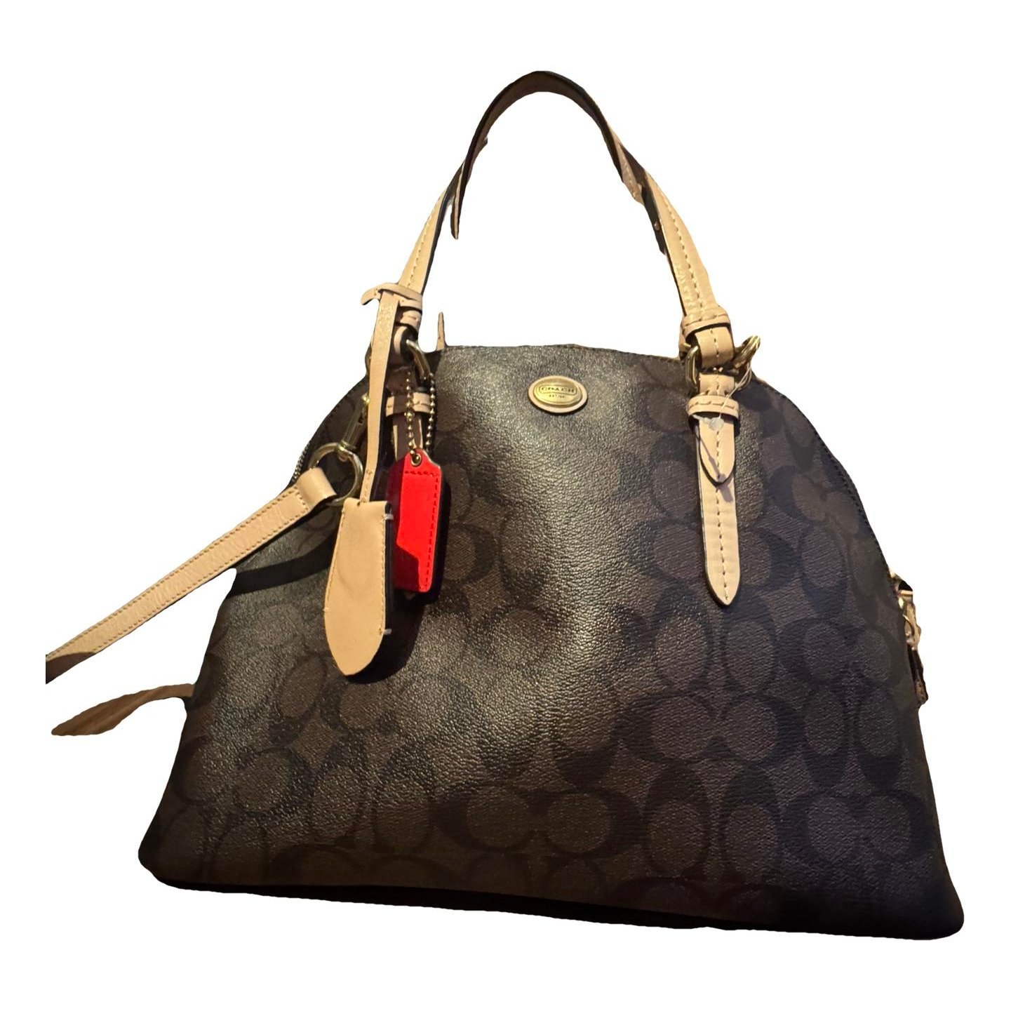 Leather handbag