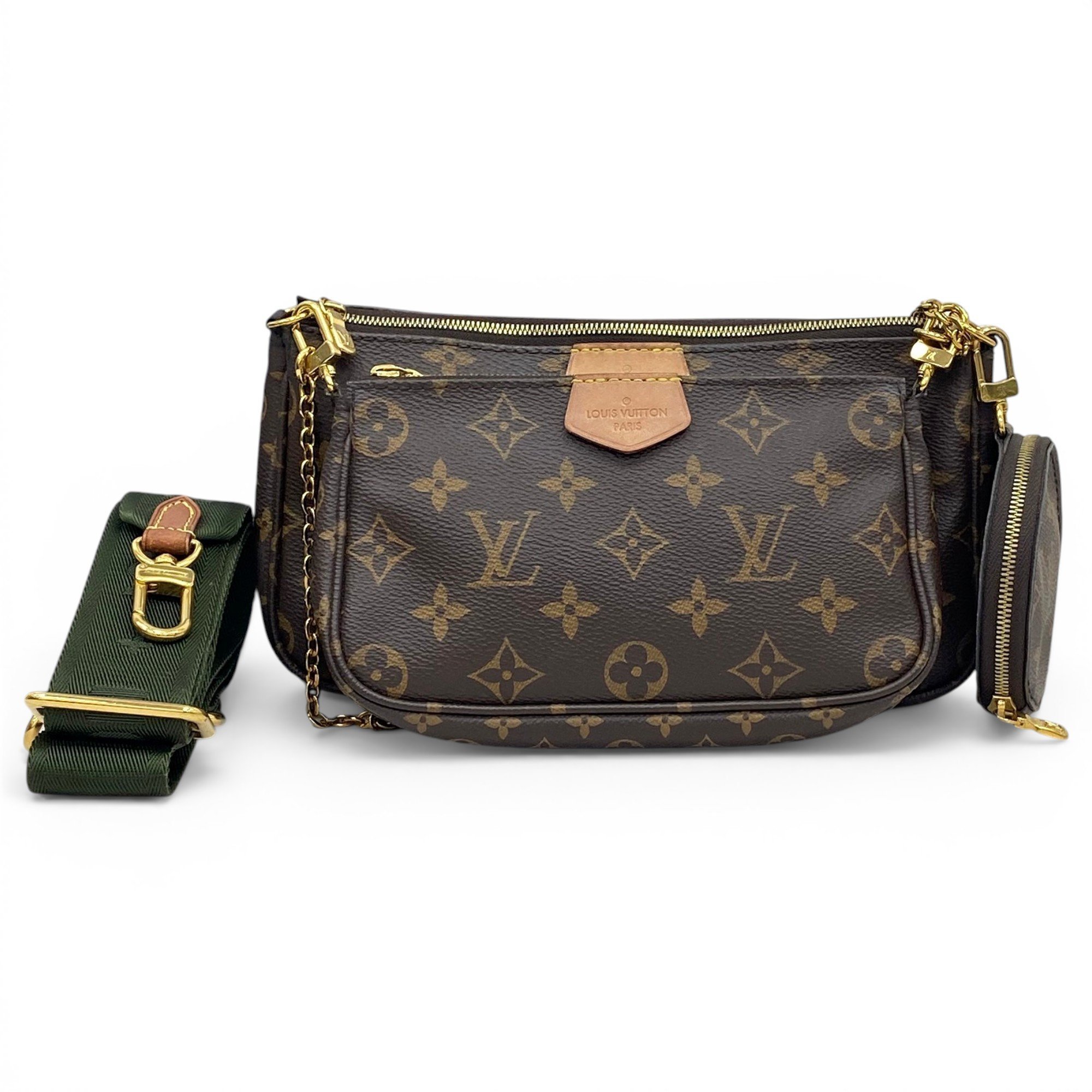 Multi Pochette Accessoires leather handbag