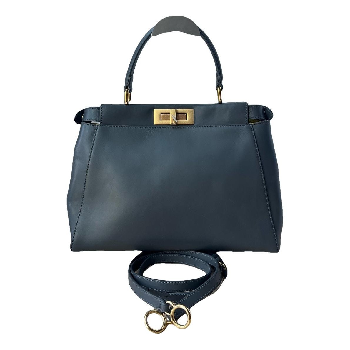 Peekaboo leather handbag
