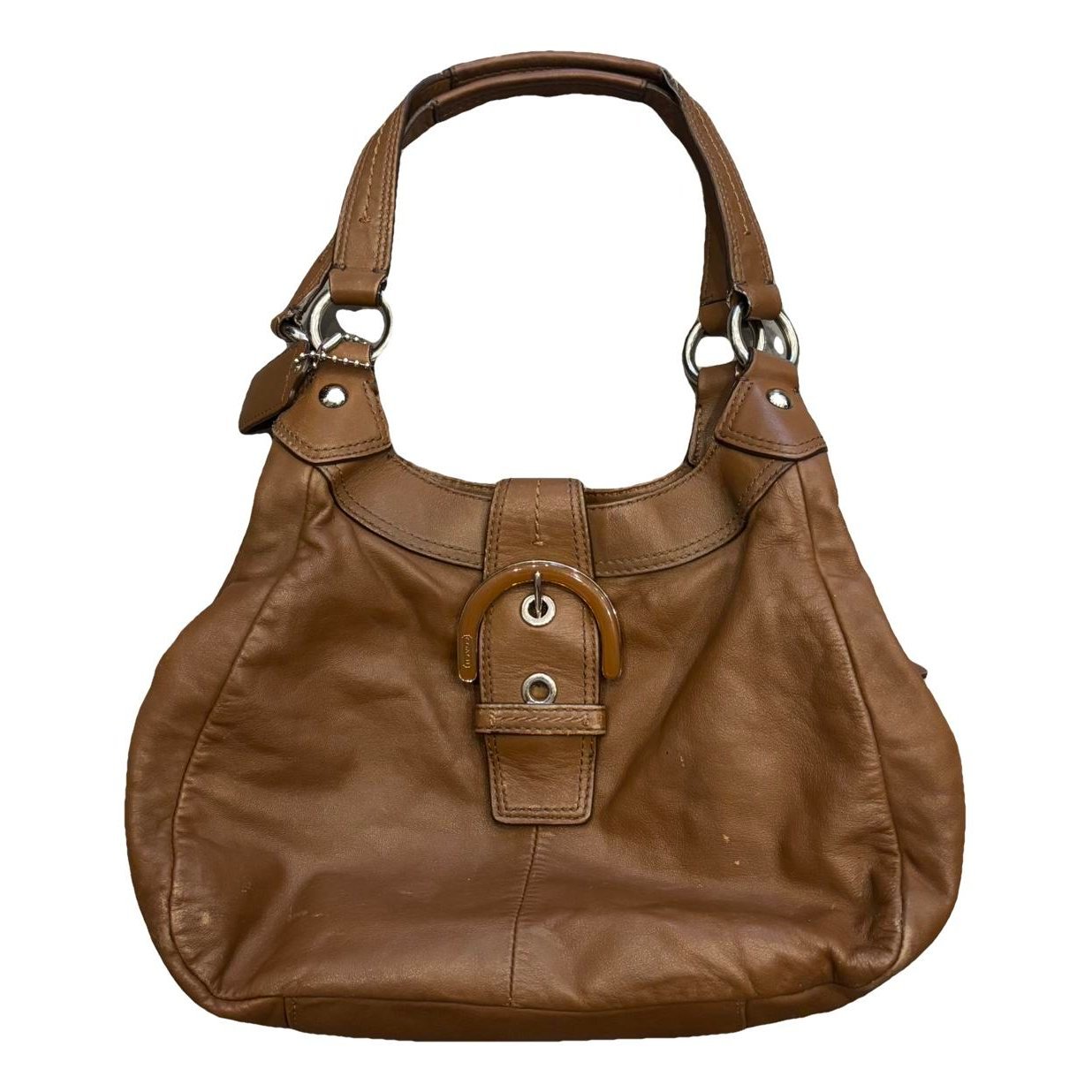 Signature Sufflette leather handbag
