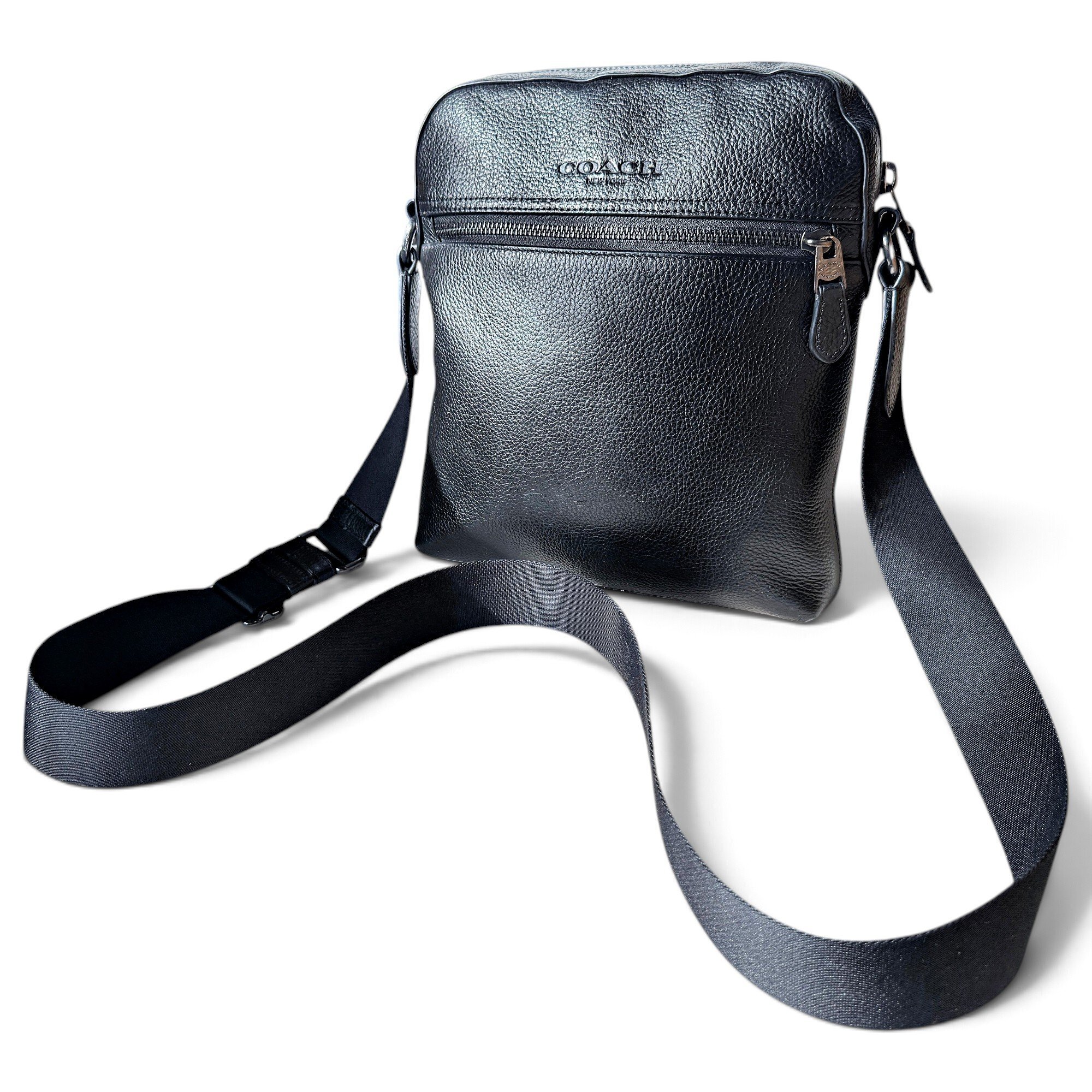 Leather crossbody bag