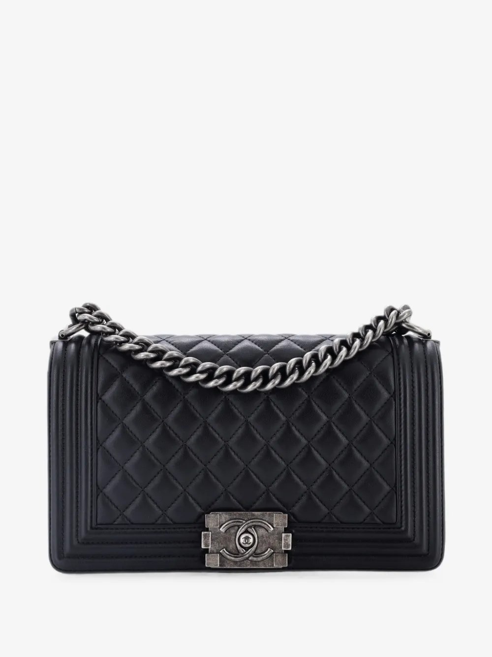 Boy Flap Bag Quilted Lambskin Old Medium shoulder bag