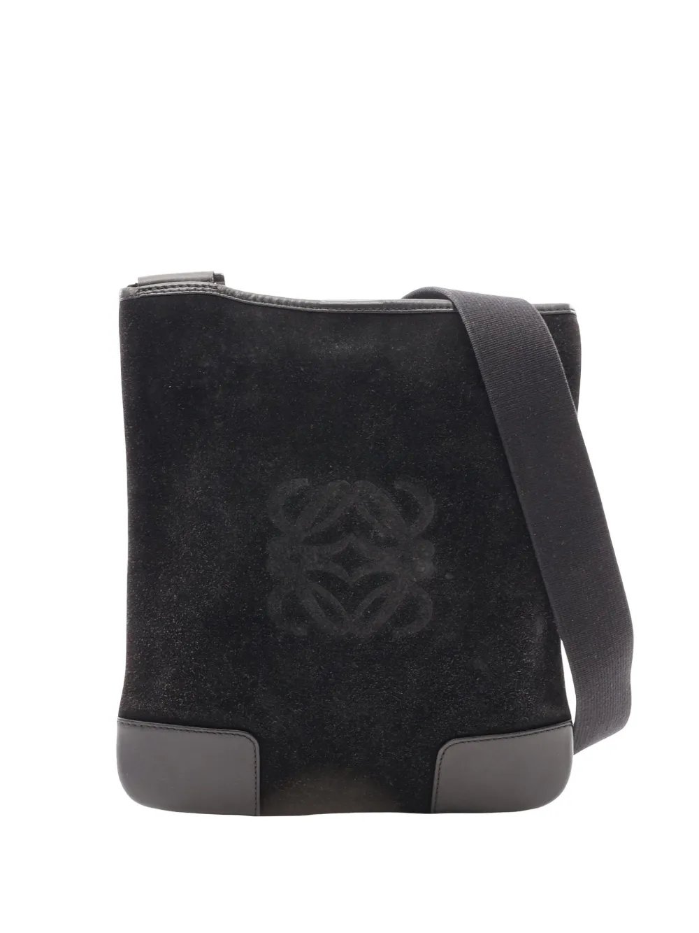 2000-2026 Suede Anagram crossbody bag
