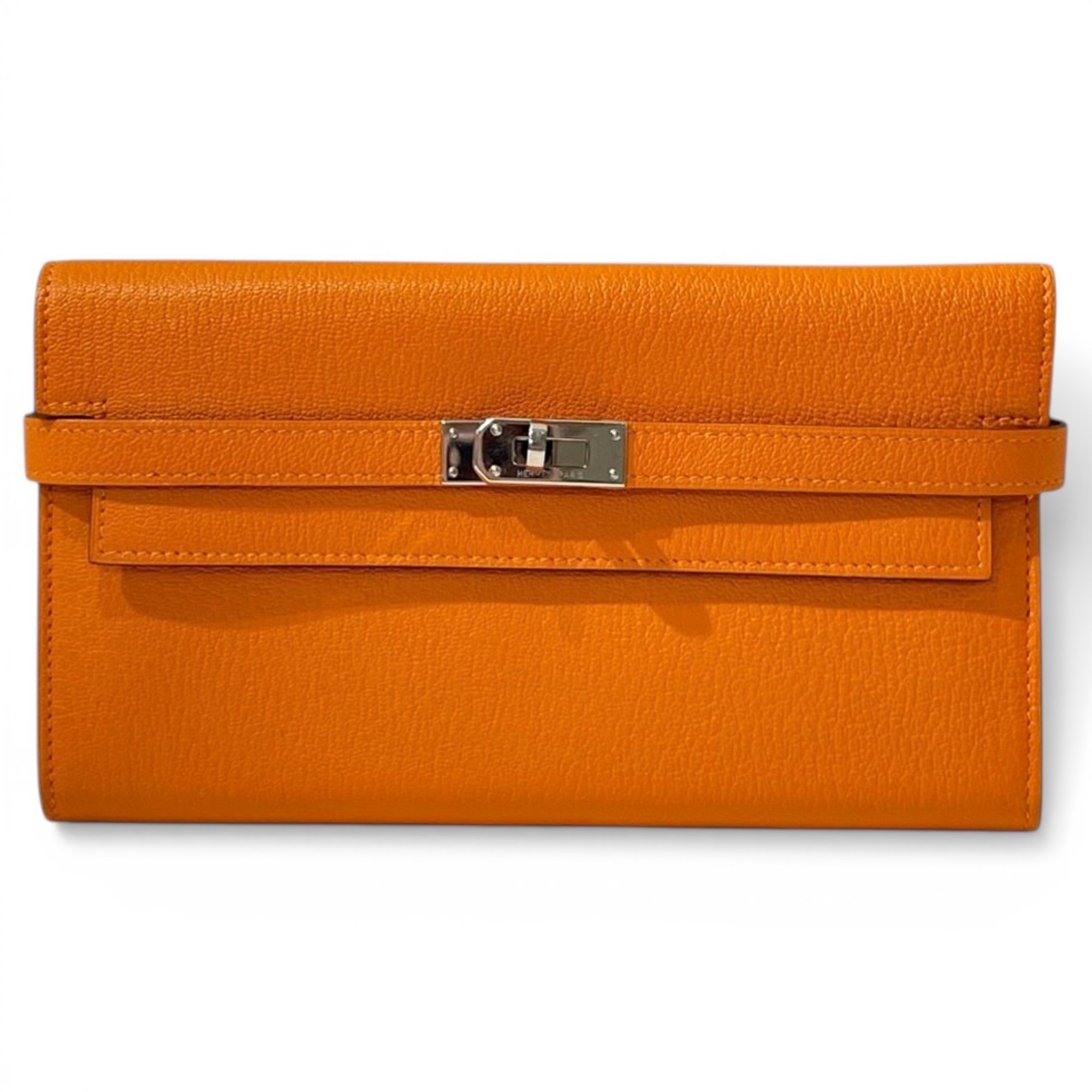 Hermesnap leather handbag