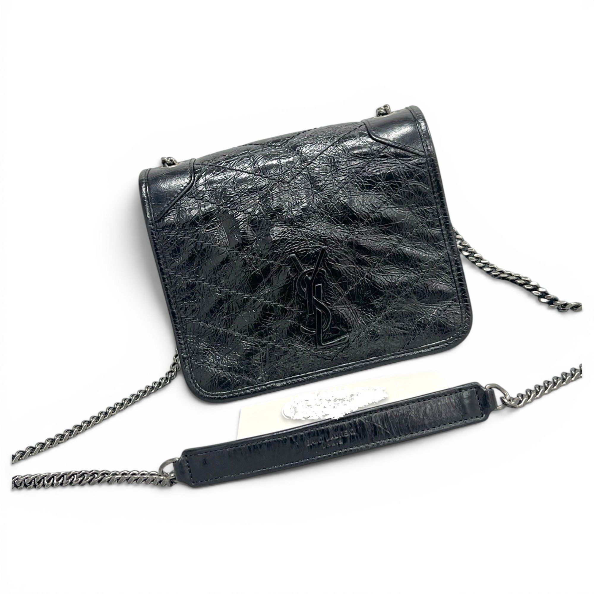 Mini Niki leather handbag
