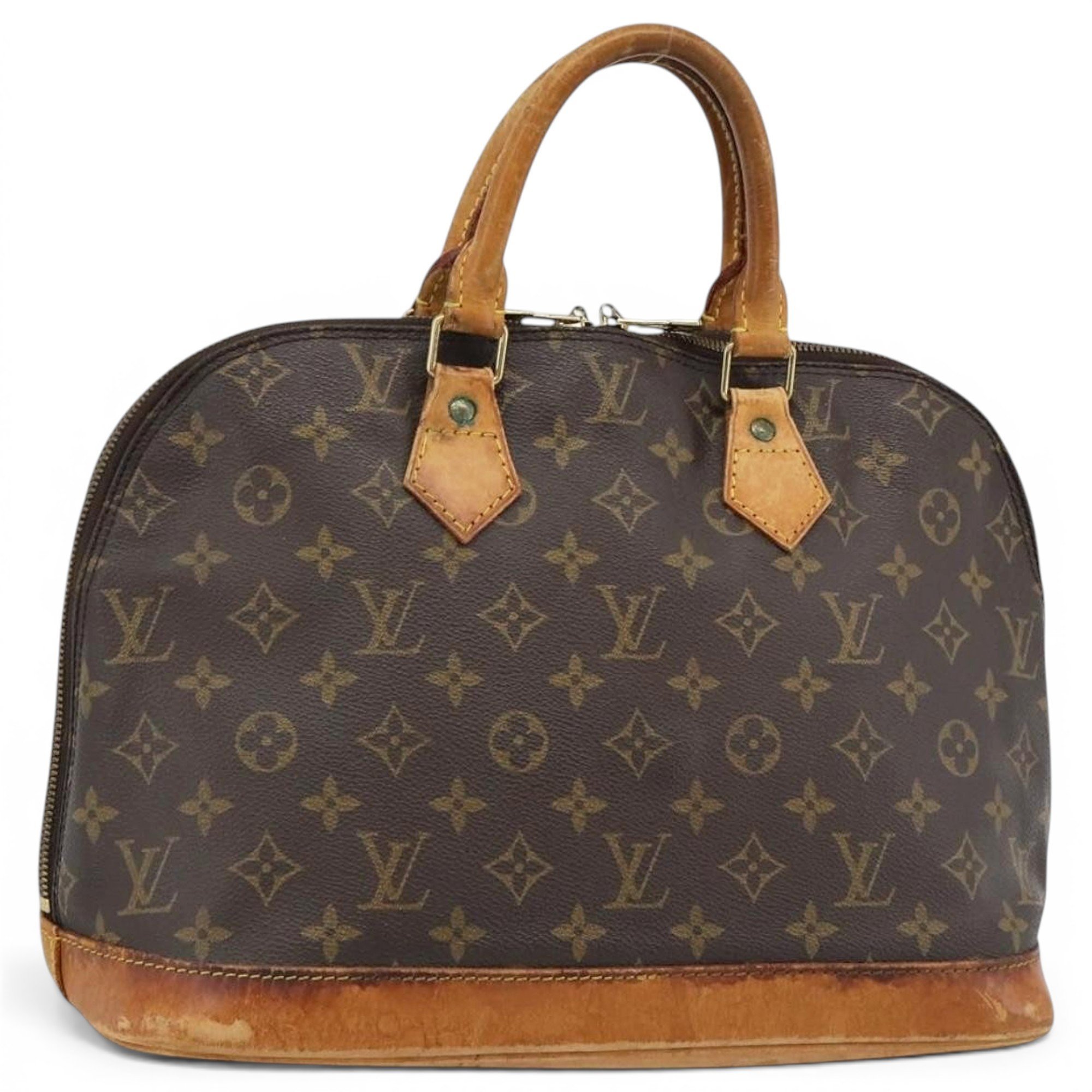 Alma leather handbag