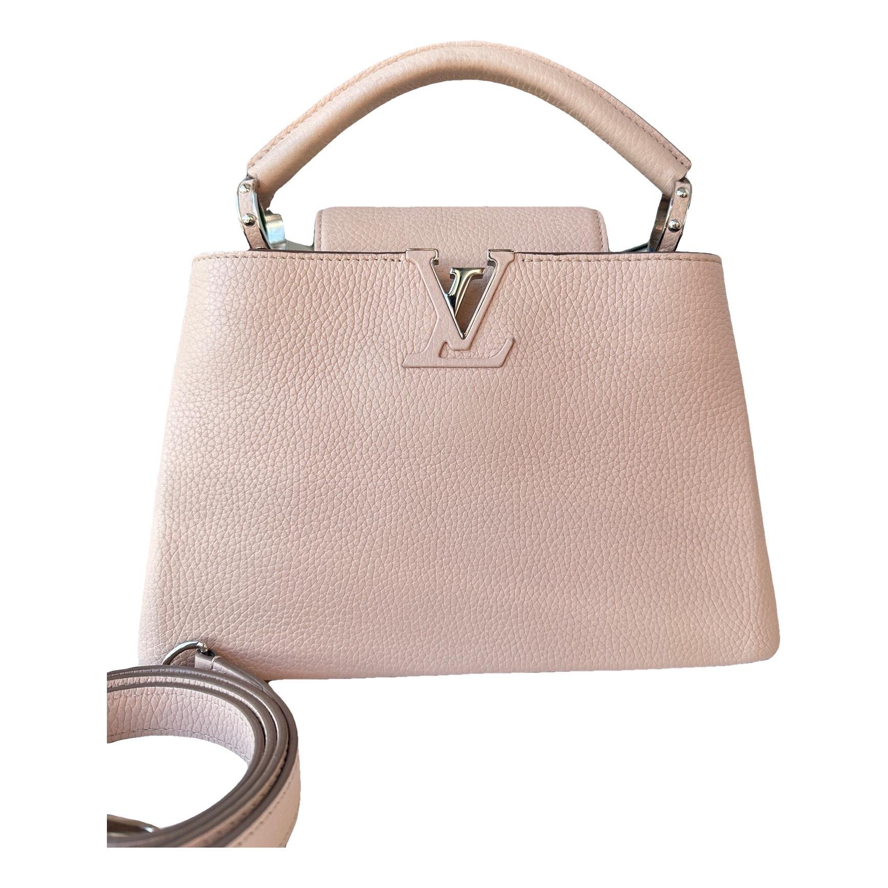 Capucines leather handbag
