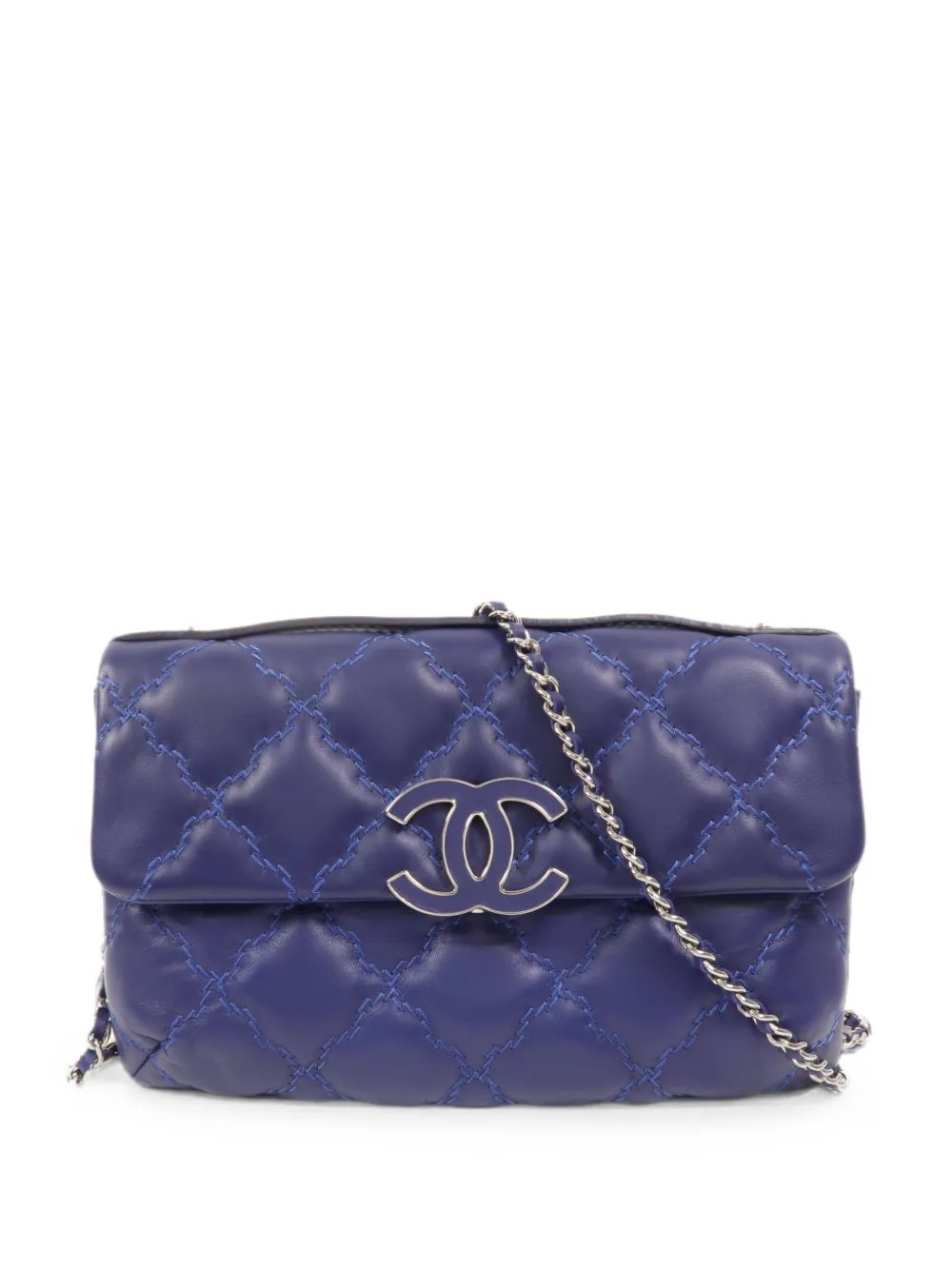 CC turn-lock quilted chain shoulder bag