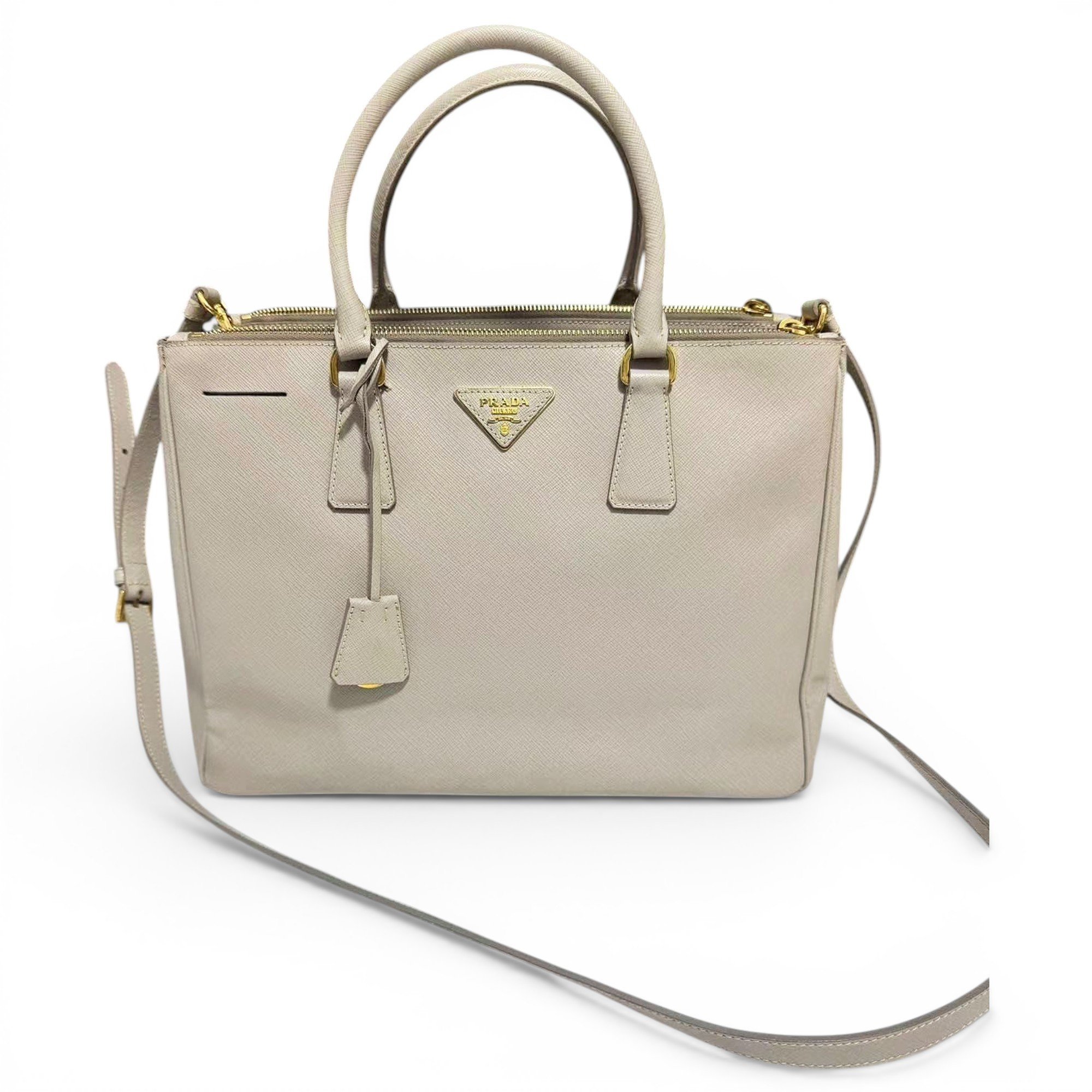 Galleria leather handbag