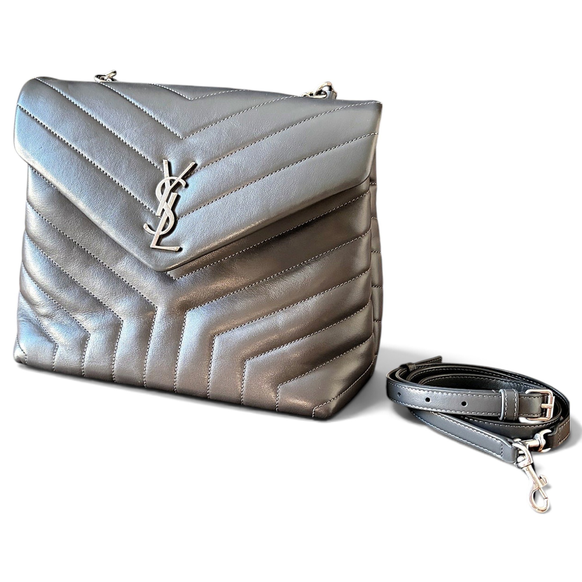 Loulou leather crossbody bag