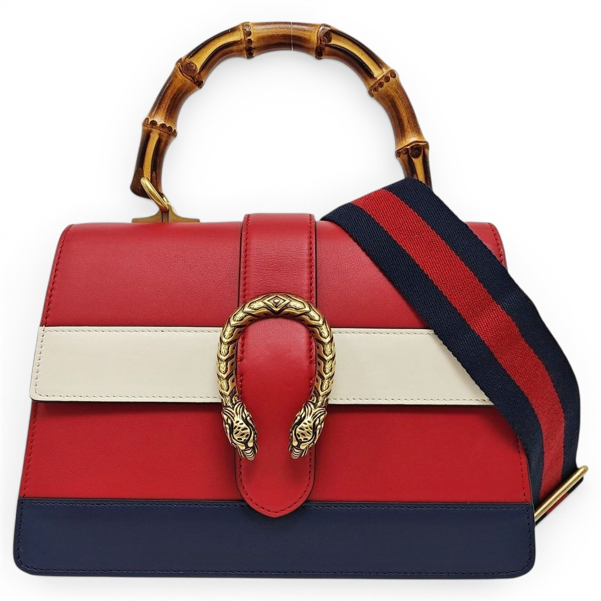 Dionysus Bamboo leather crossbody bag