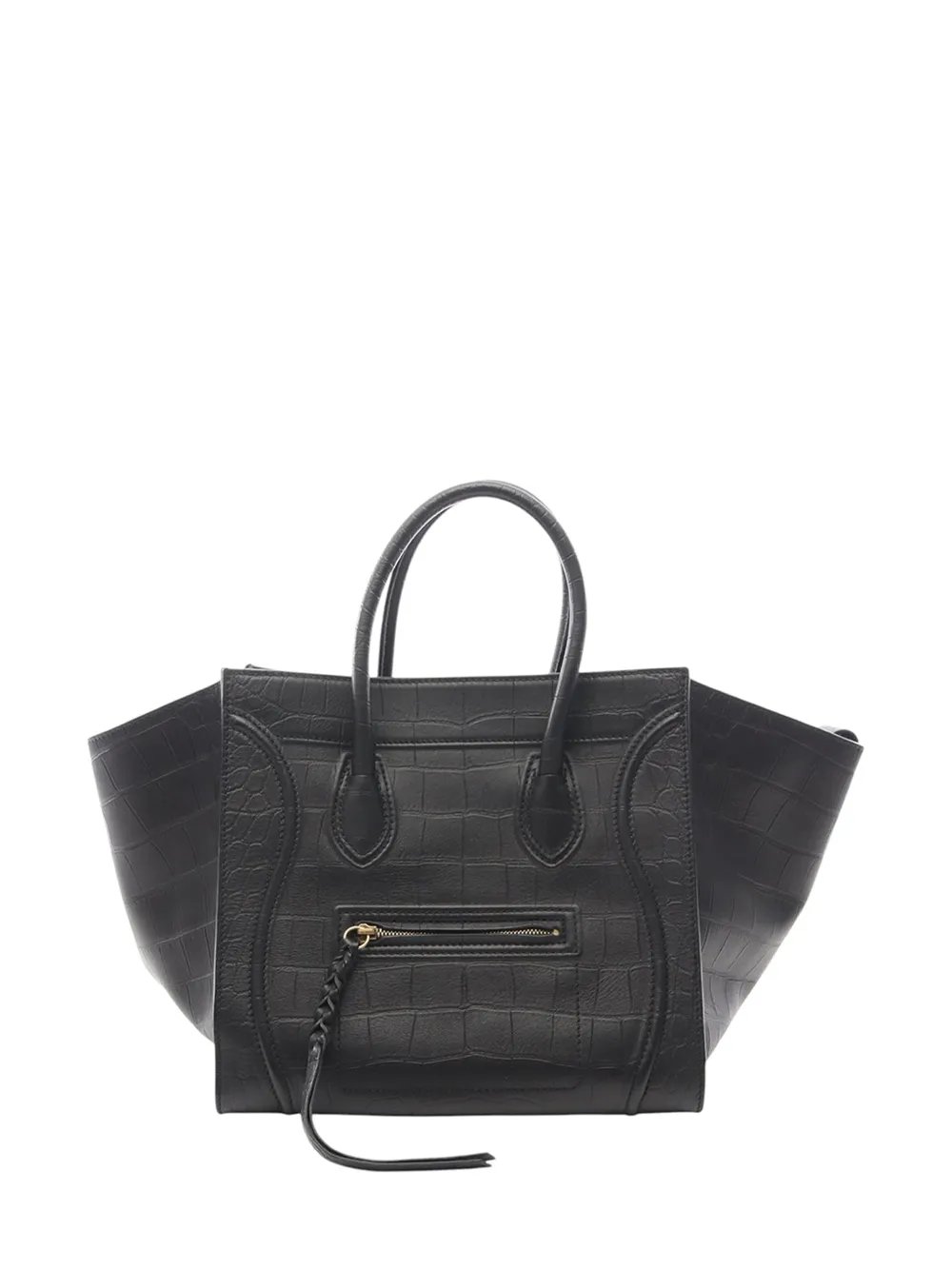 2000-2026 Crocodile-Embossed Leather Phantom Luggage tote bag