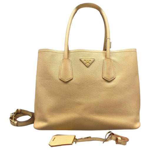 Prada Double leather tote