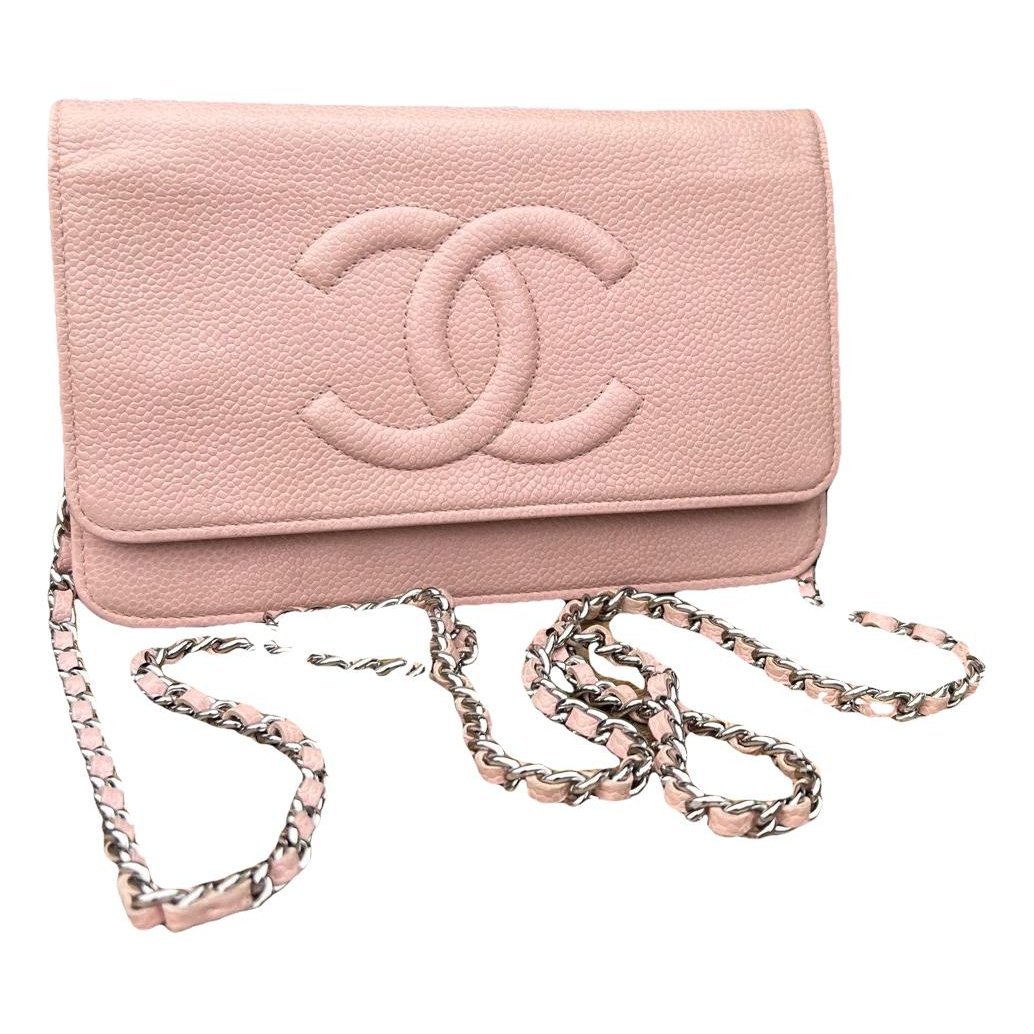 Wallet On Chain Timeless/Classique leather crossbody bag