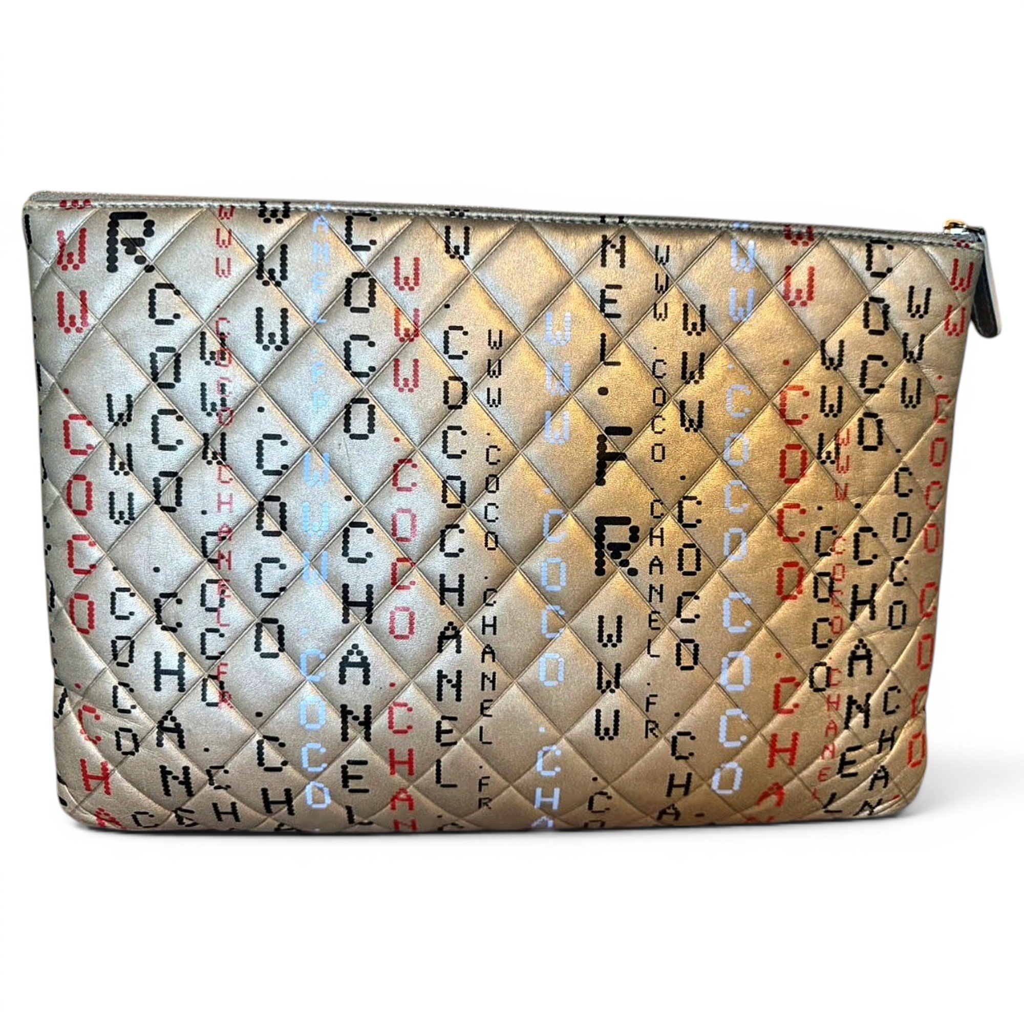 Timeless/Classique leather clutch bag
