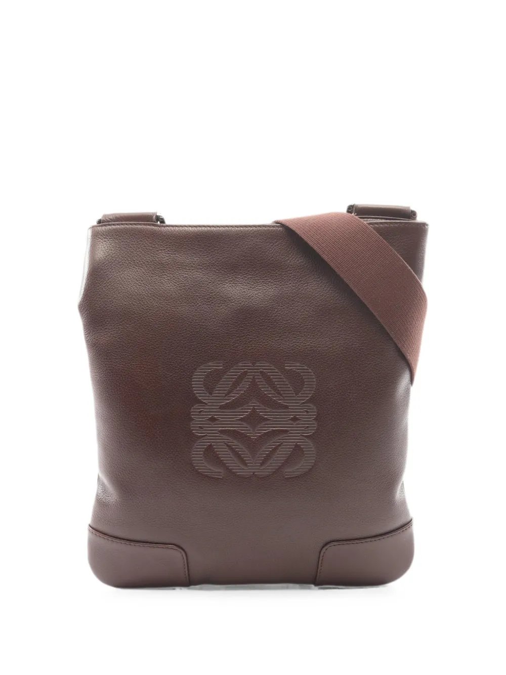 2010s Anagram embossed shoulder bag