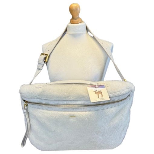 Wool crossbody bag