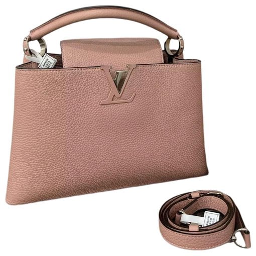Capucines leather handbag