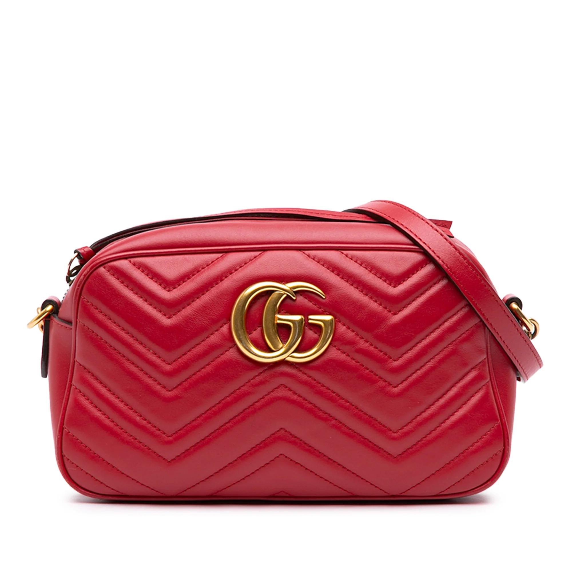 GG Marmont pony-style calfskin handbag