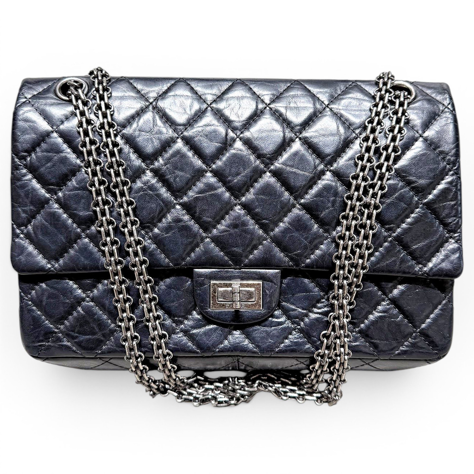 2.55 leather handbag