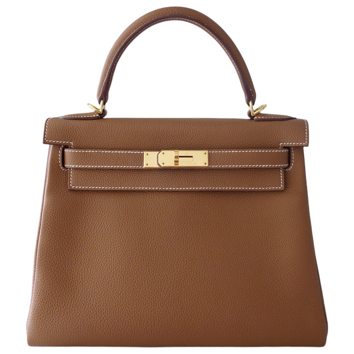 Kelly 28 leather handbag