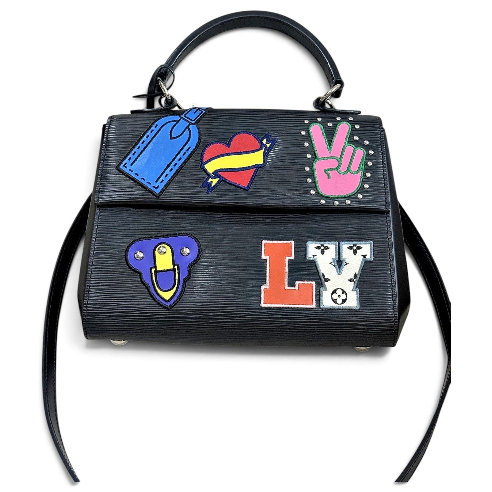 Cluny leather handbag