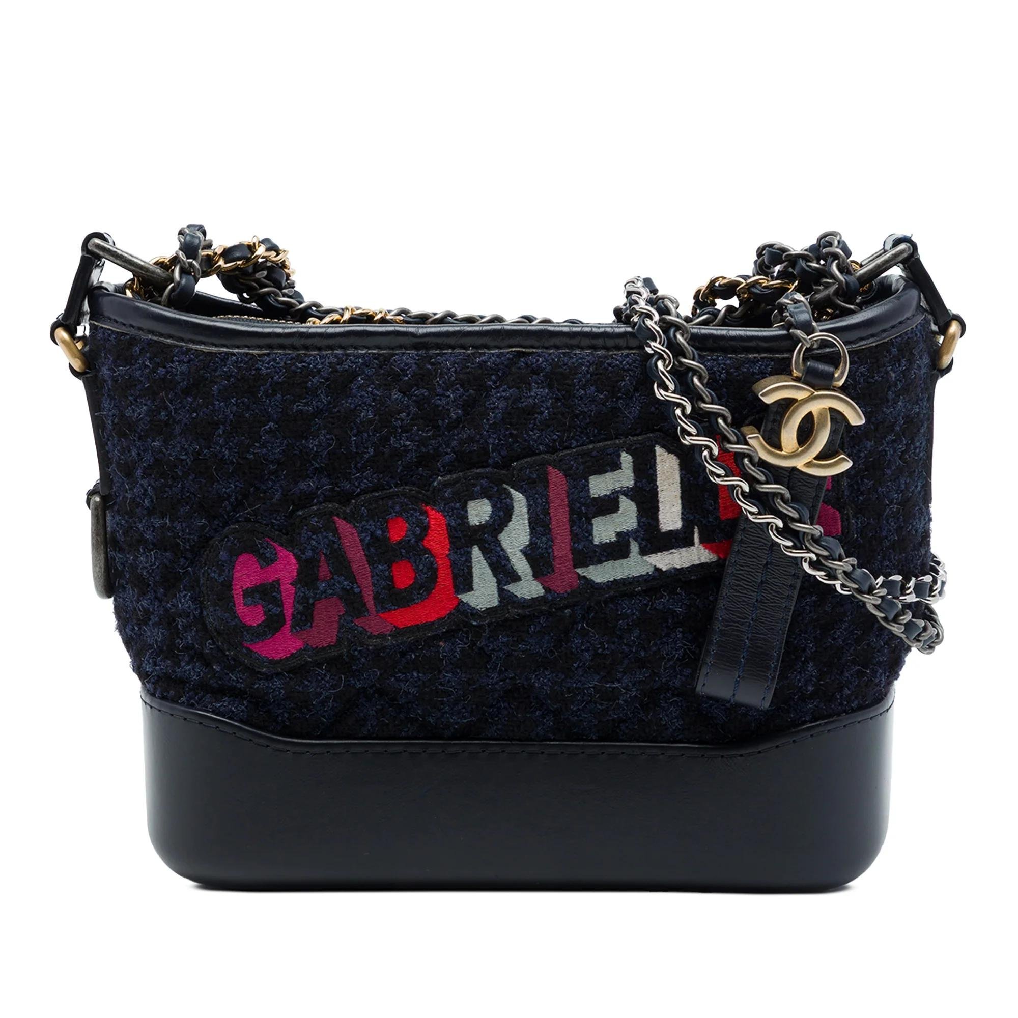 Gabrielle tweed handbag