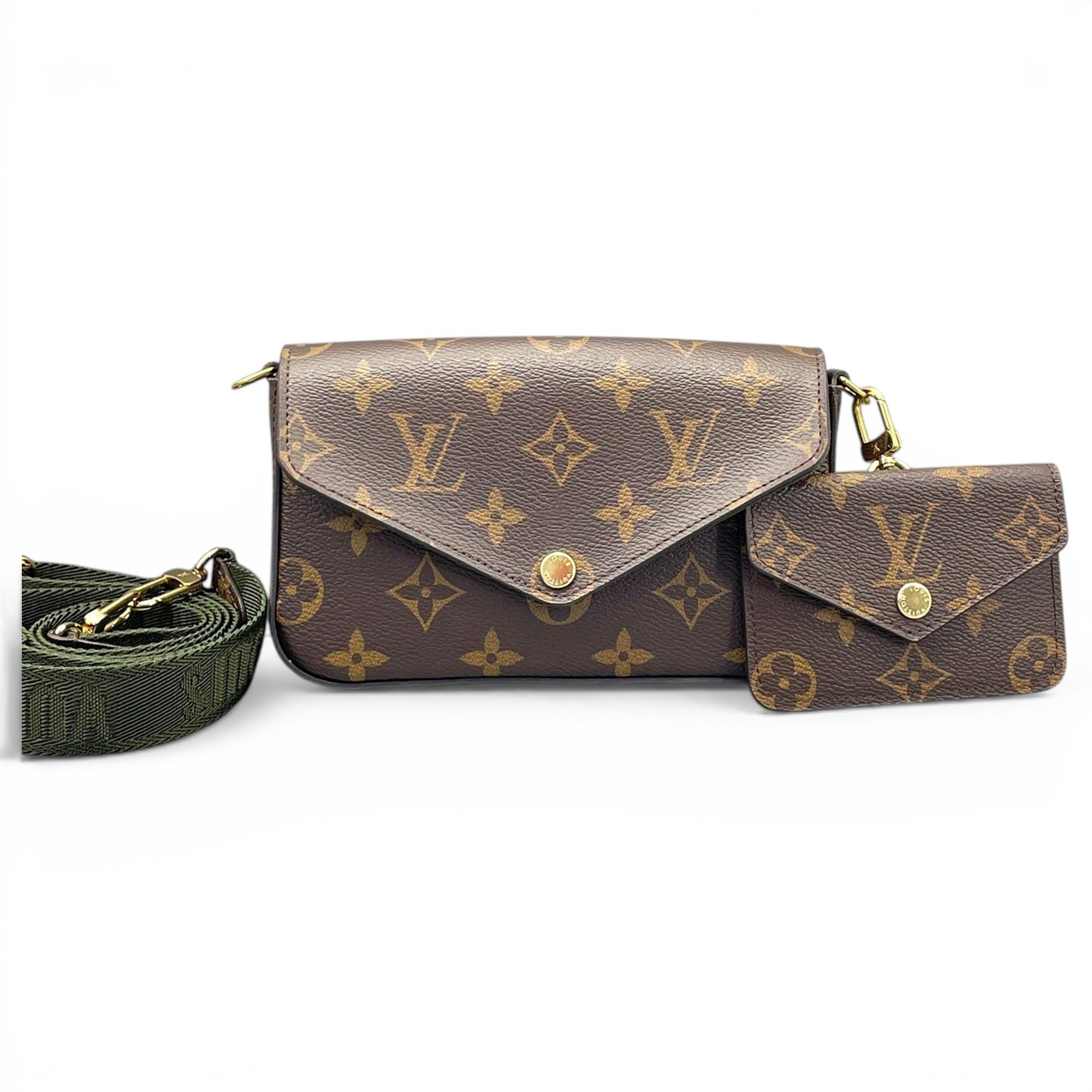 Félicie Strap & Go leather crossbody bag