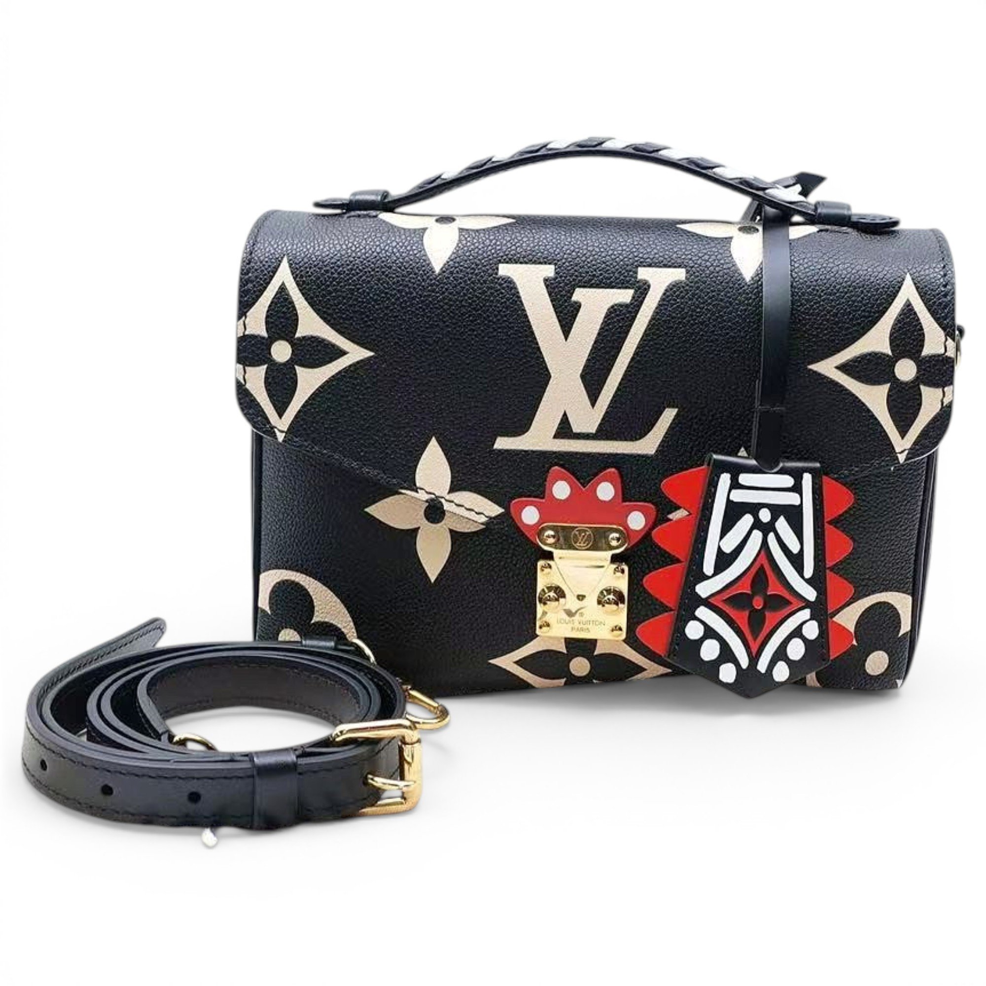 Metis leather handbag