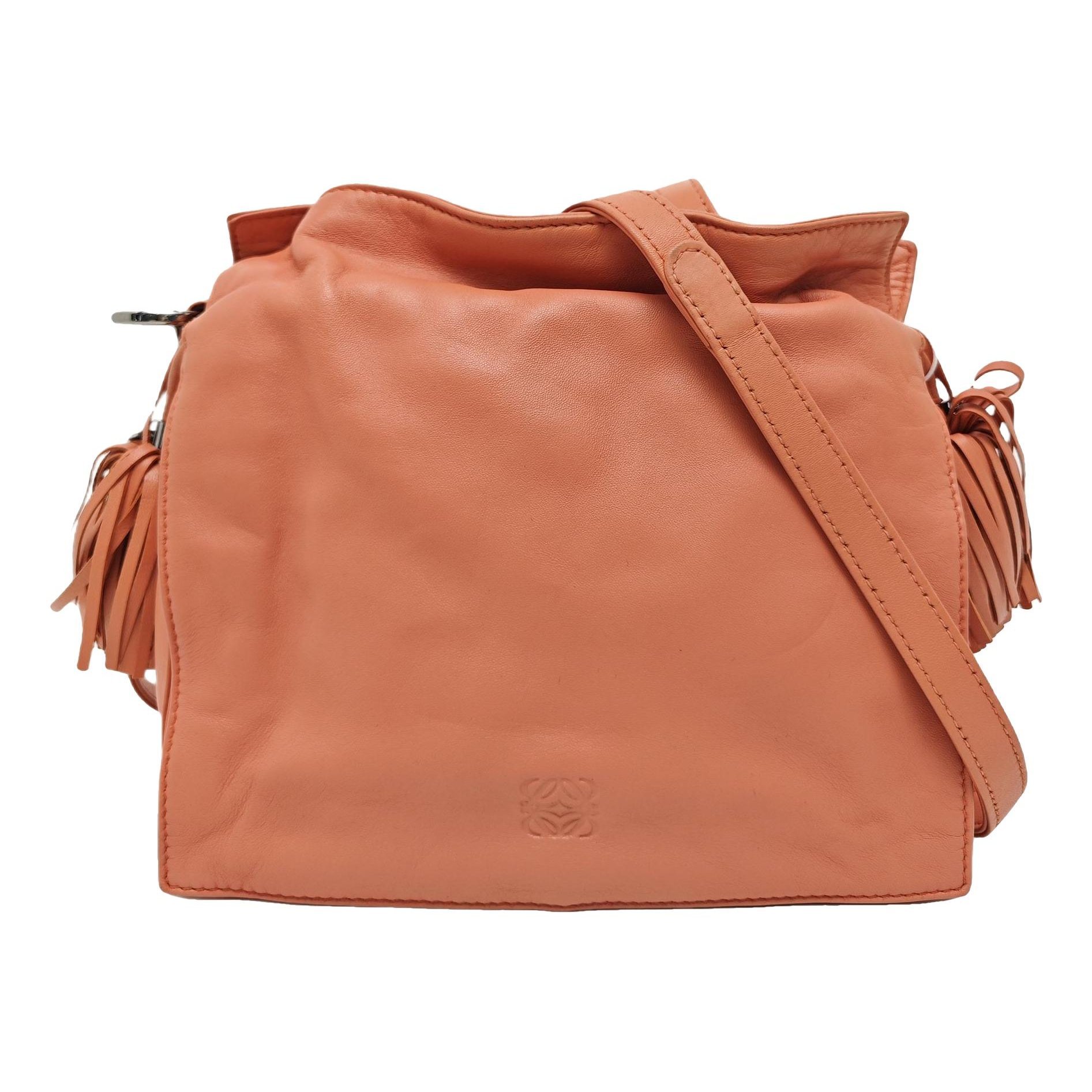 Flamenco leather crossbody bag