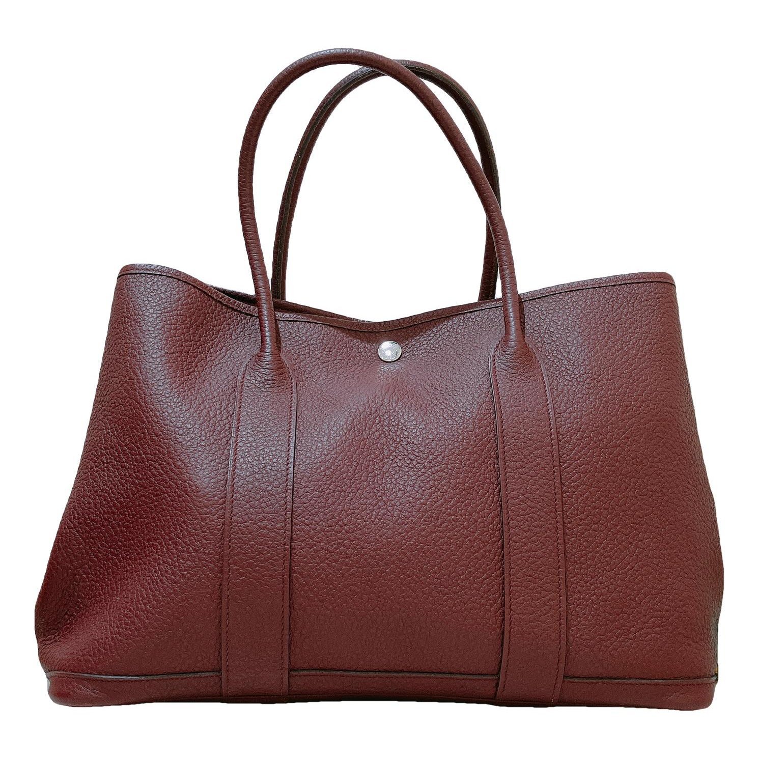 Hermes Garden Party 36 Handbag Negonda Leather