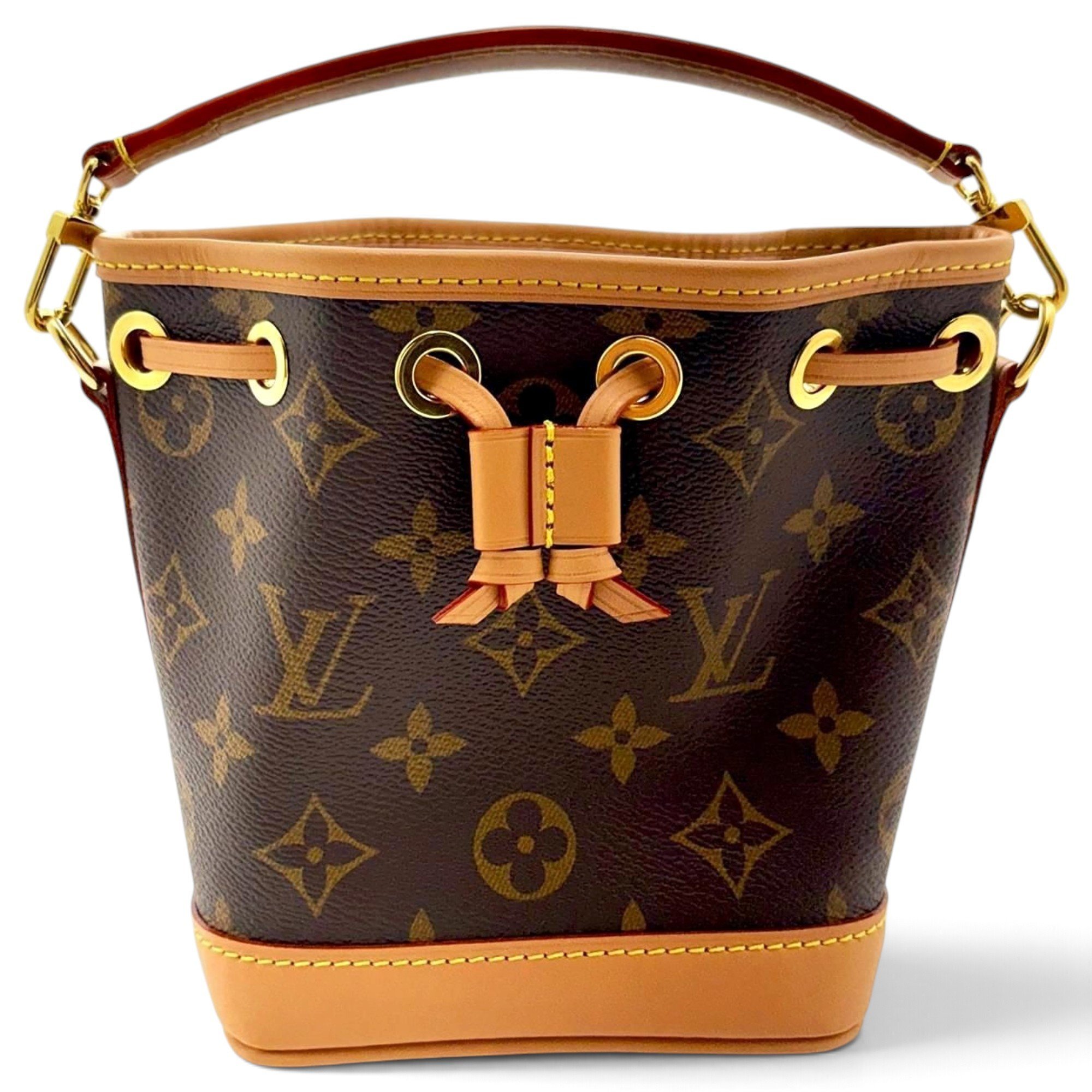 Louis Vuitton Nano Noé cloth bag