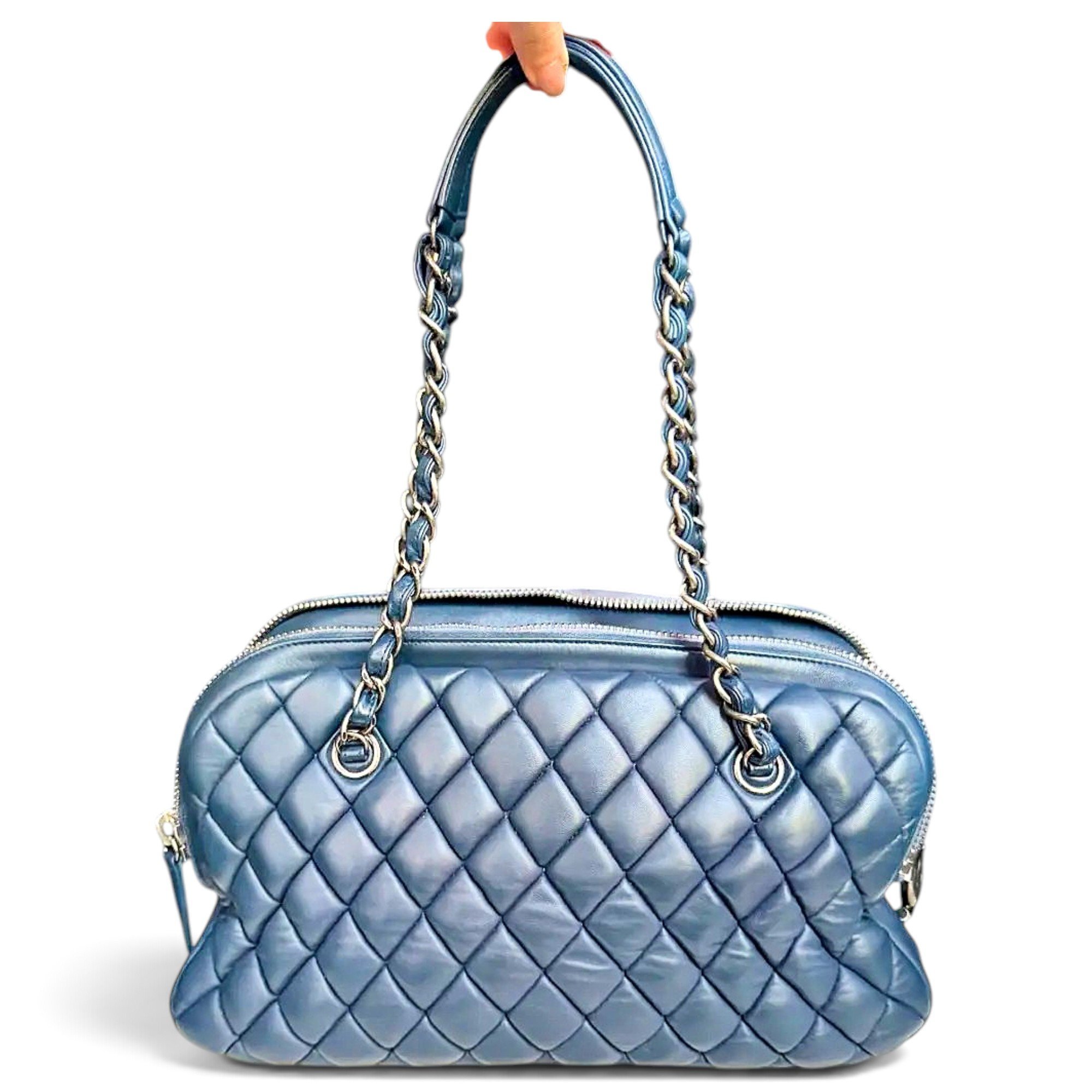 Bowling Bag leather handbag