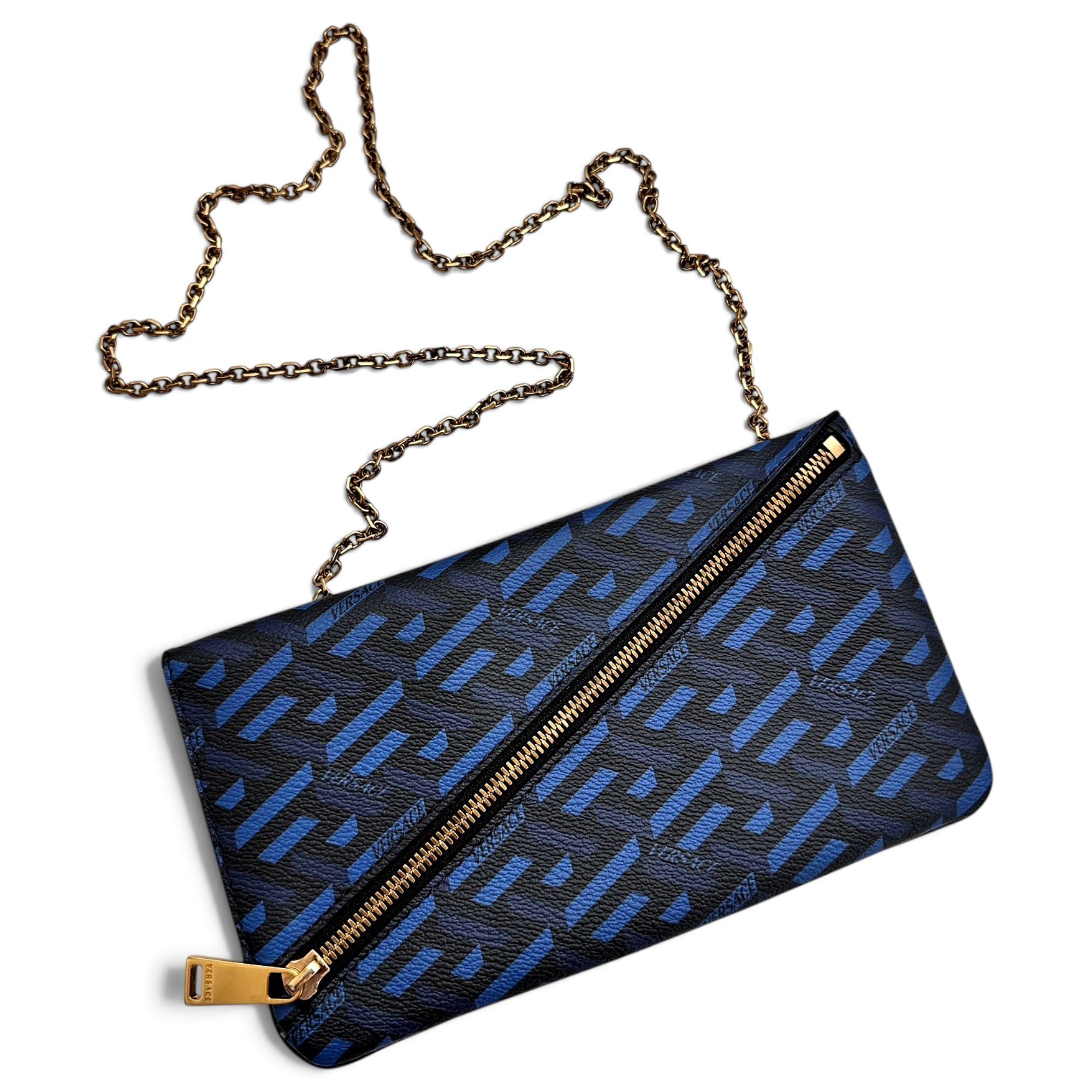 Versace Leather clutch bag