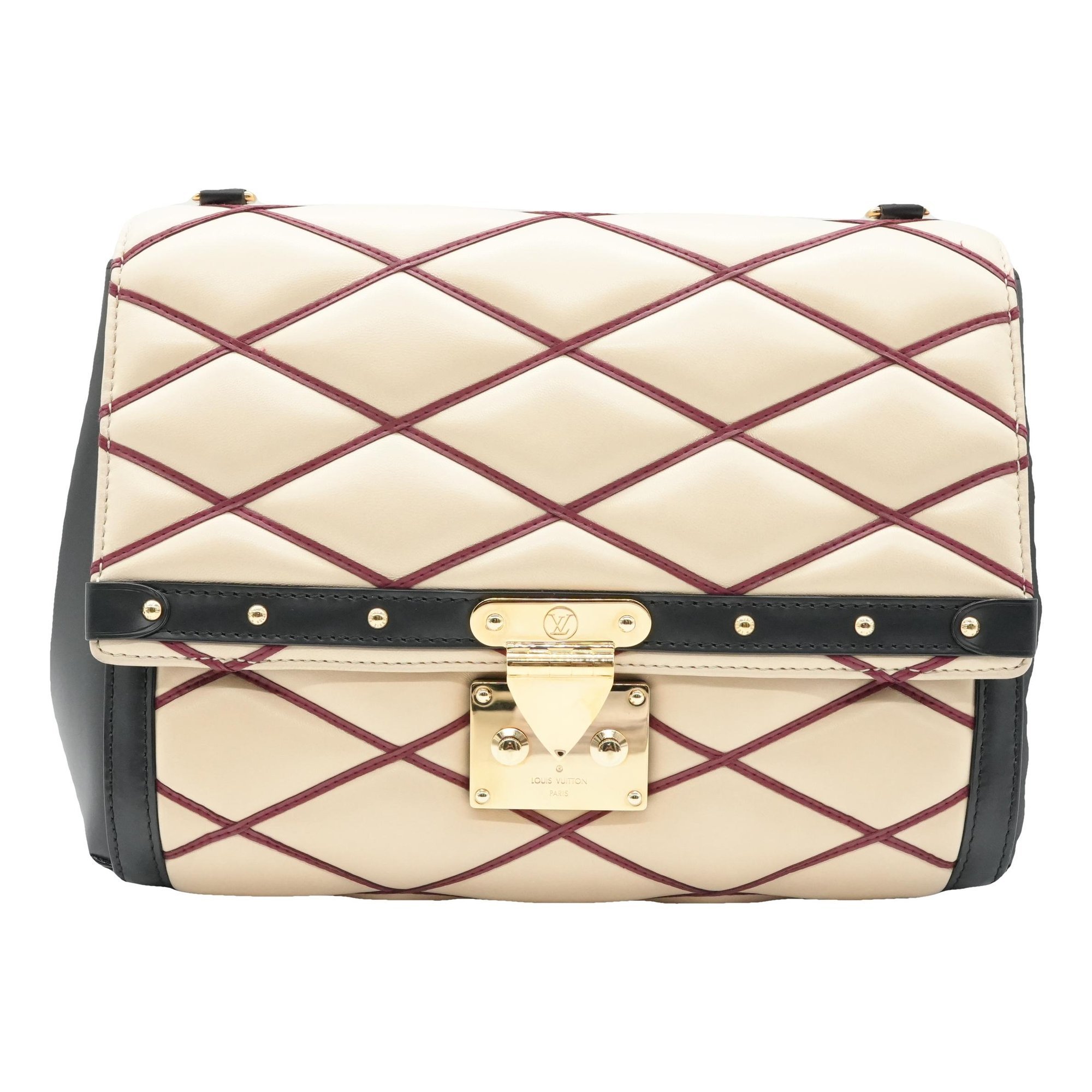 Flap Malletage leather handbag