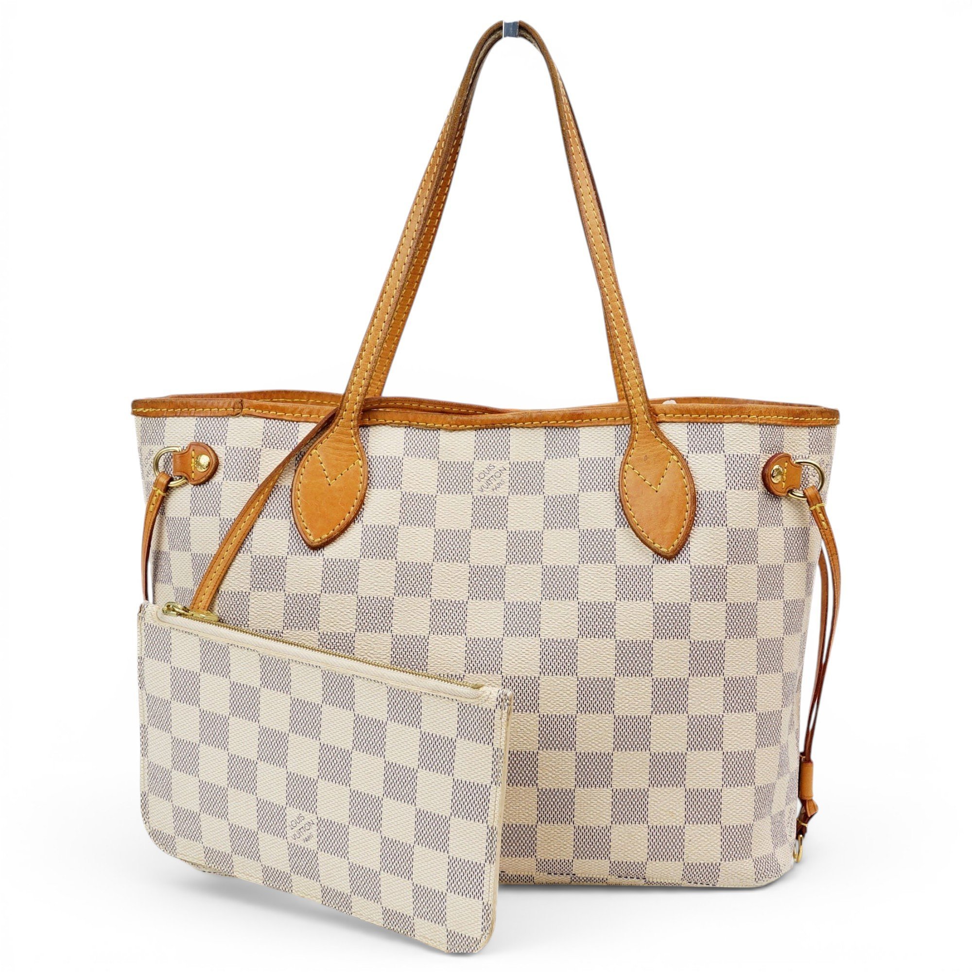 Neverfull leather handbag