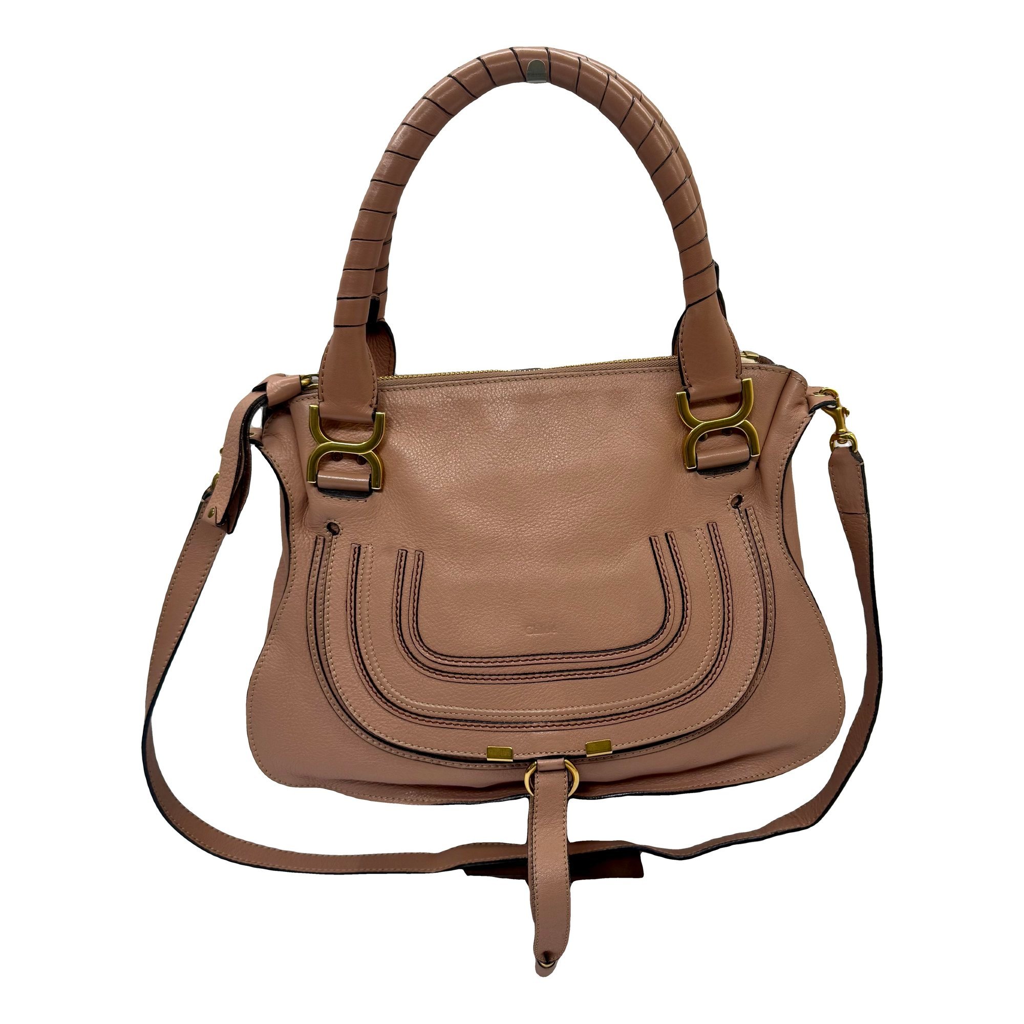 Marcie leather handbag
