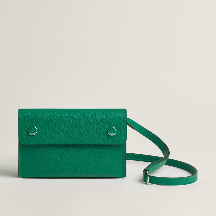 Vert Vertigo Hermèsnap Wallet