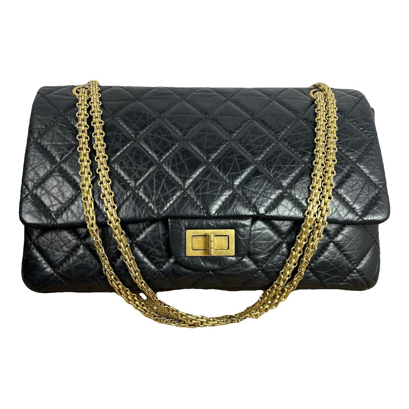 2.55 leather handbag